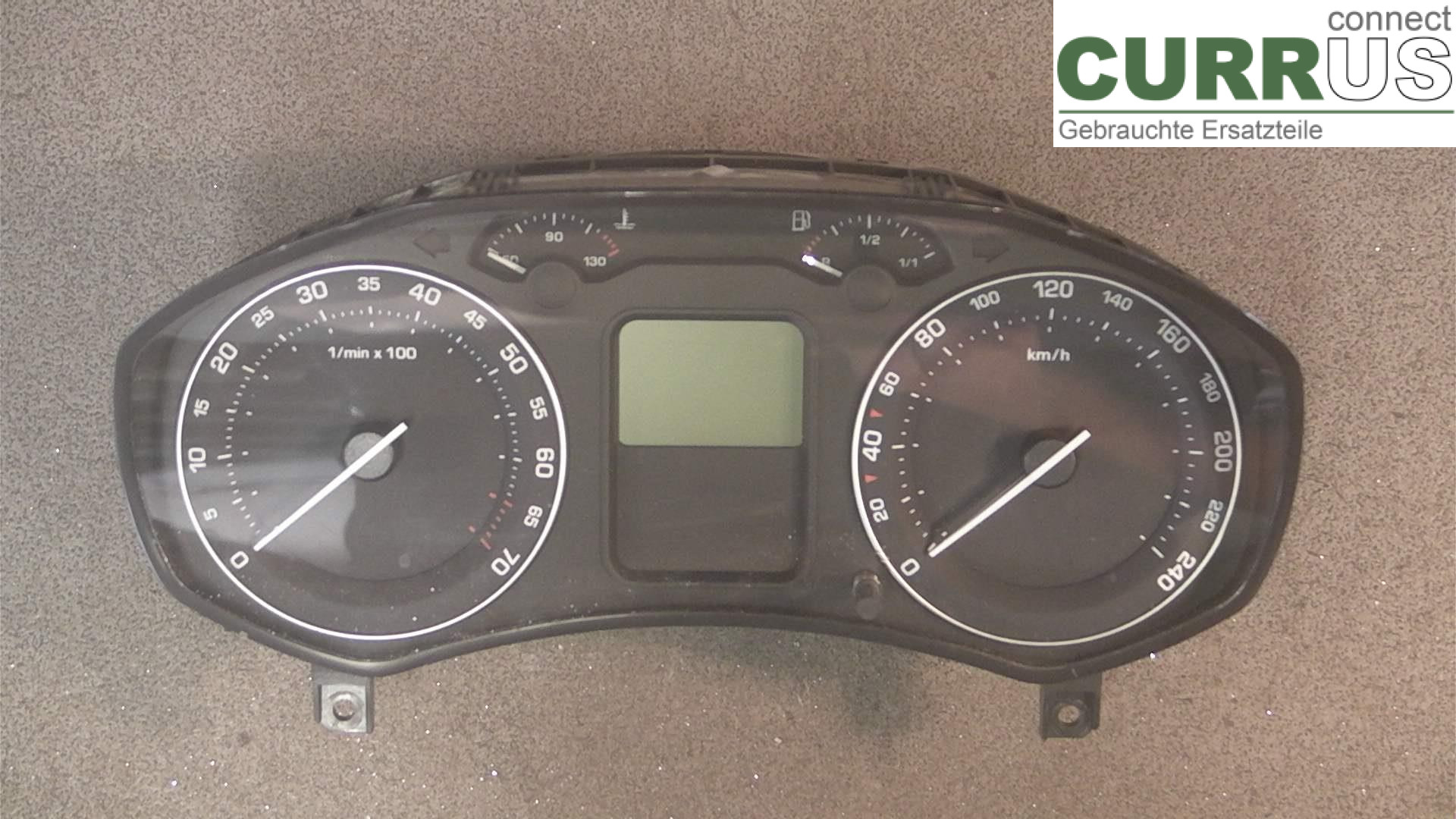  Instrument cluster / comb  1.6FSI