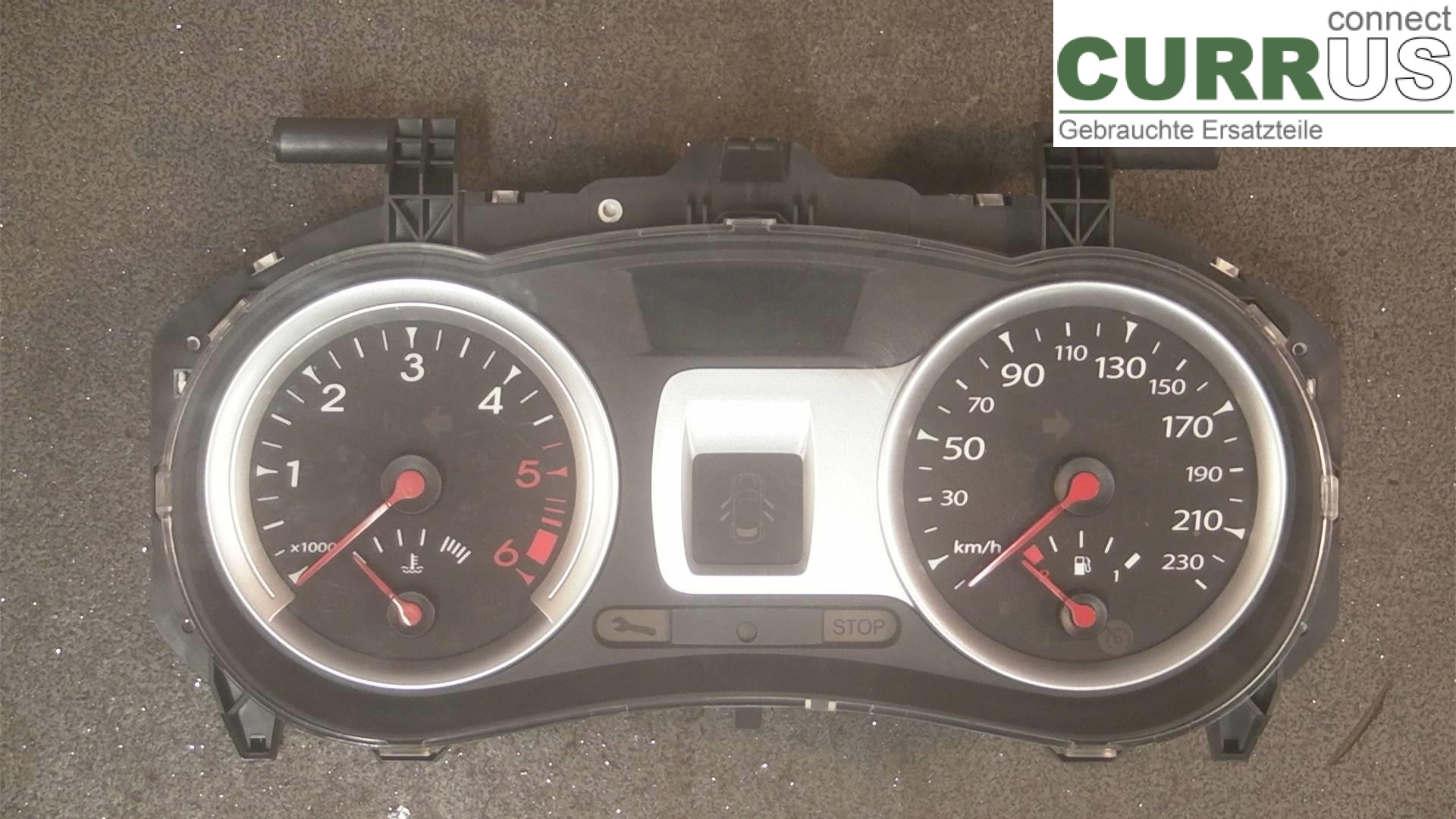  Instrument cluster / comb 8201060299 / 82 00 060 289  1.5 DCI