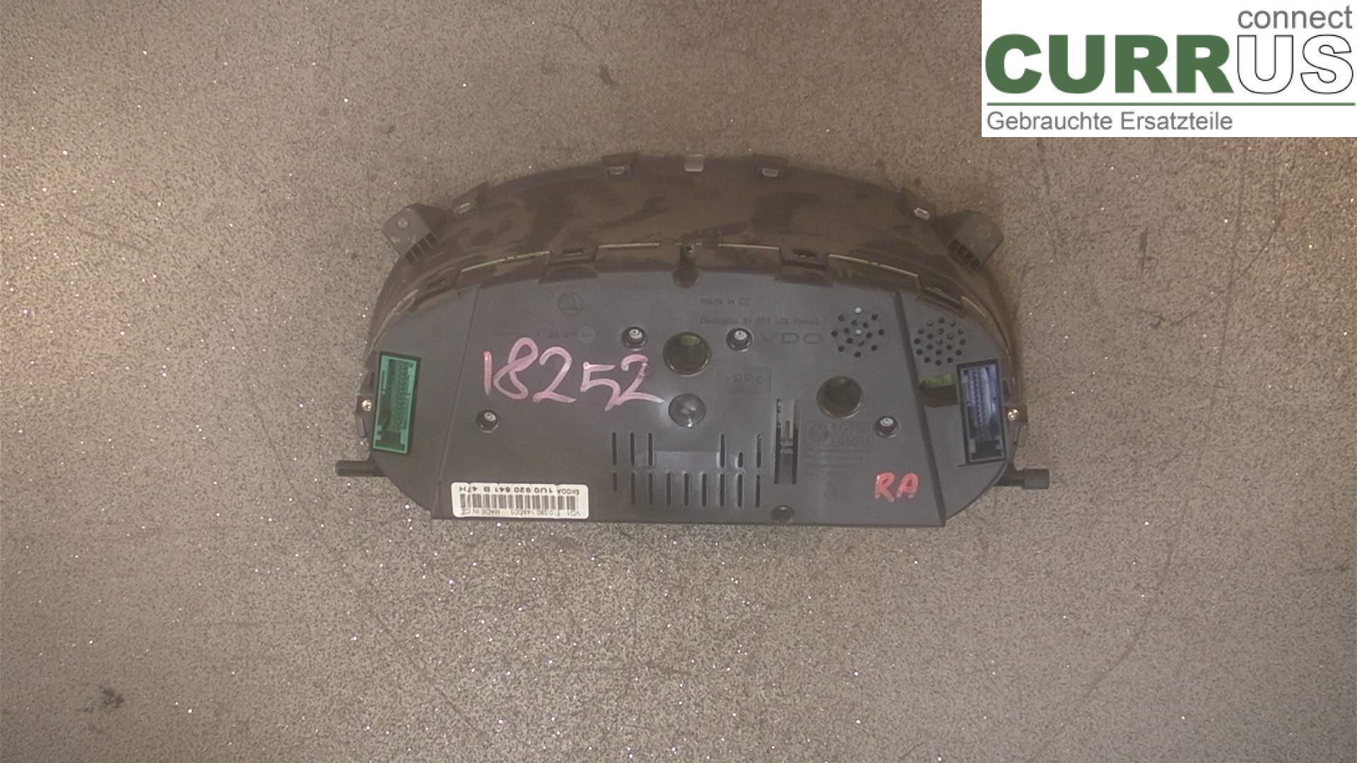  Instrument cluster / comb 1U0920841B 1.6EK