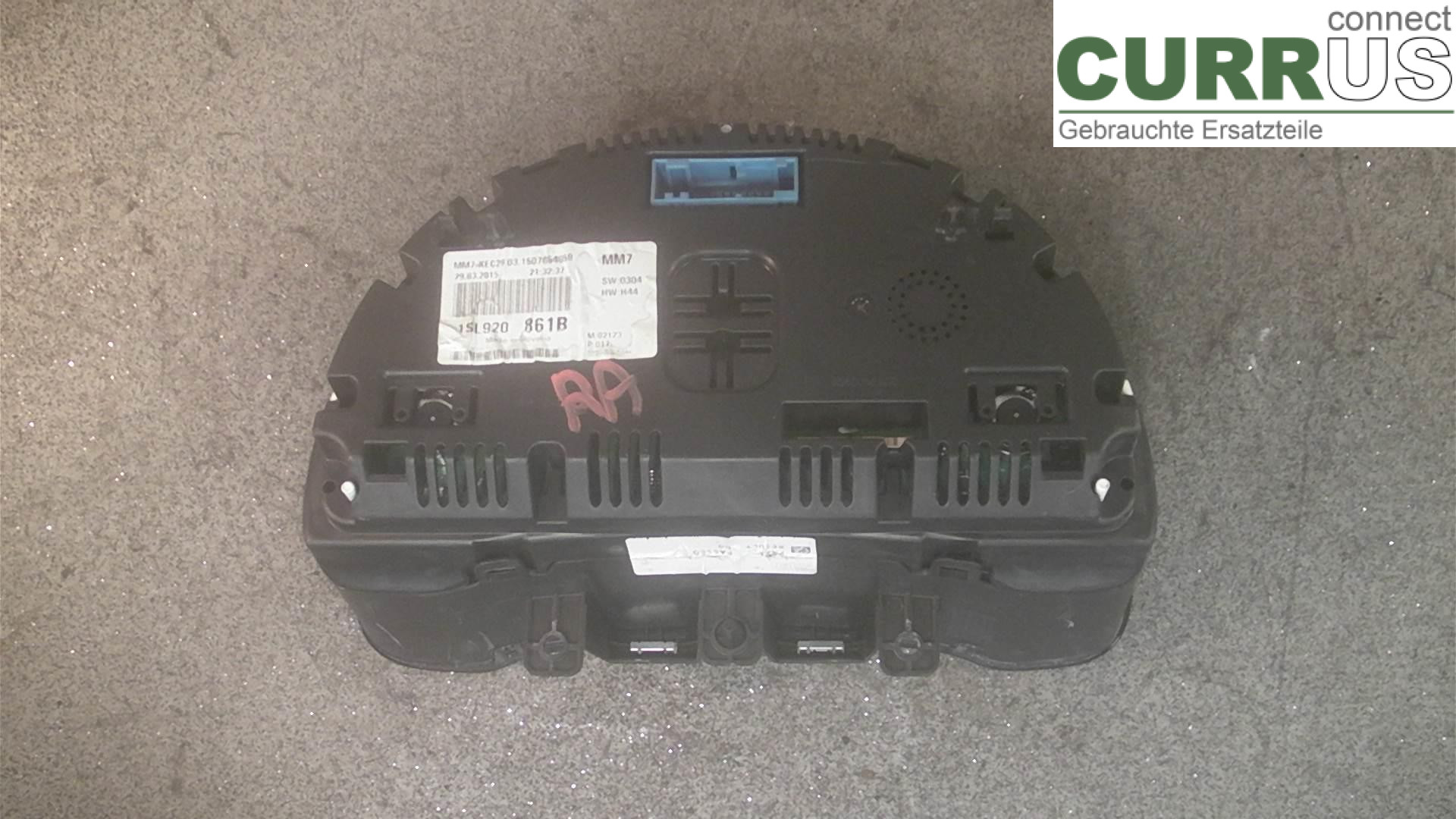  Instrument cluster / comb 1SL920861B / GLAS ØDELAGT 1.0EDC4