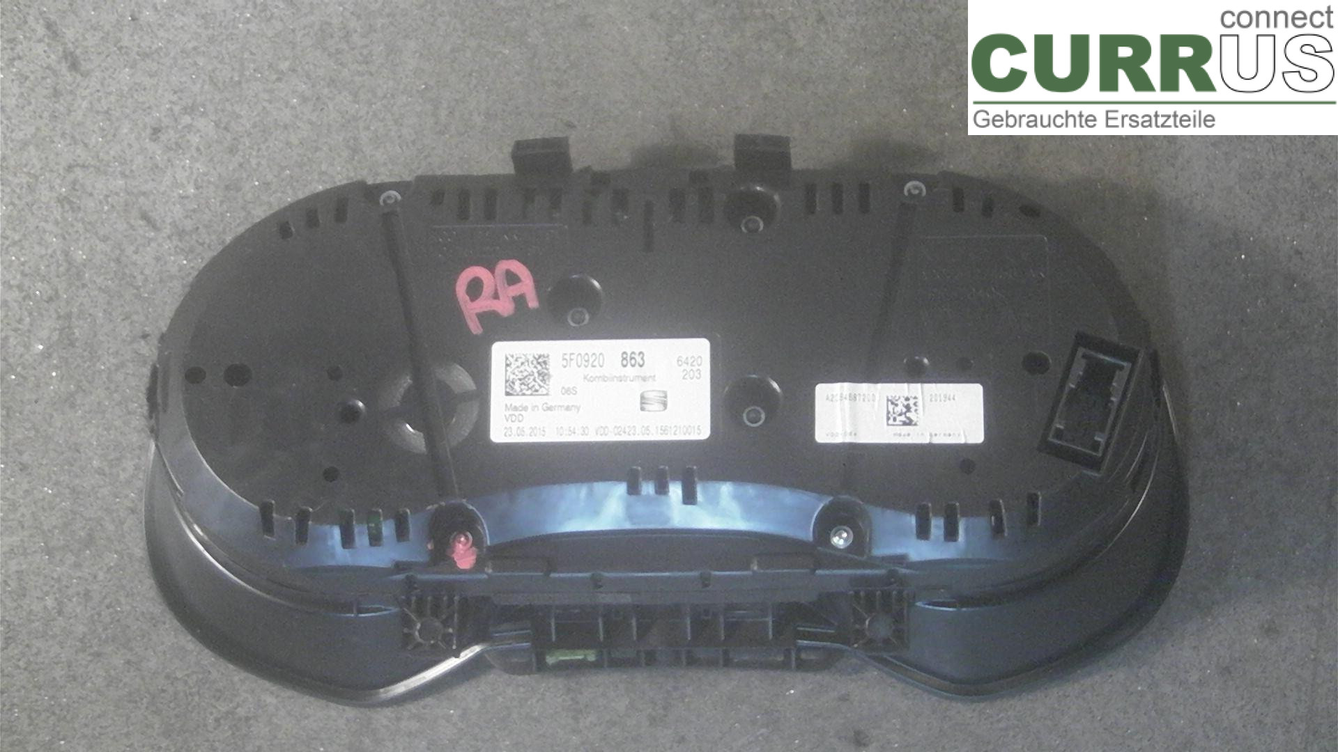  Instrument cluster / comb 5F0920863 1.2TSI