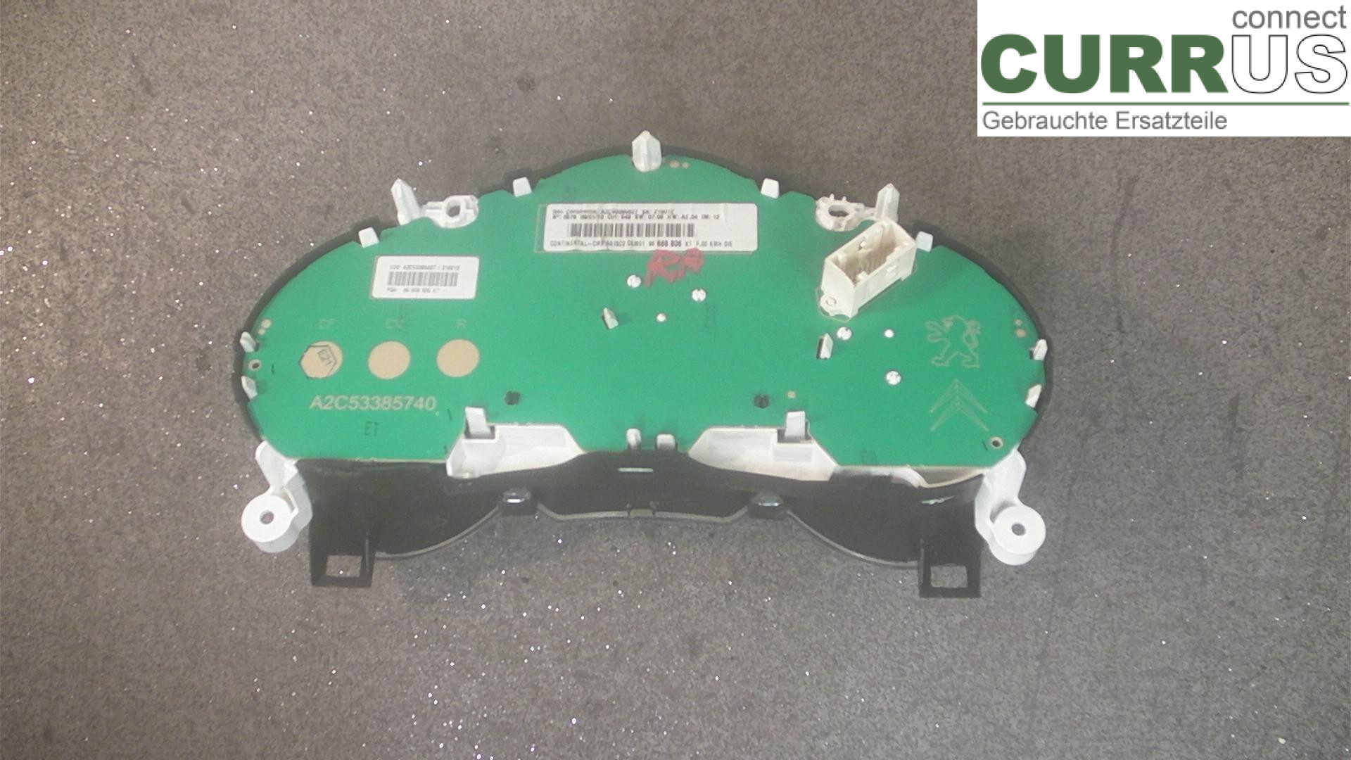  Instrument cluster / comb 96668806XT 1.4 HDI