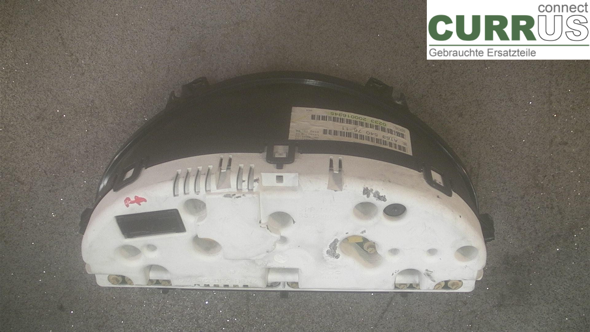  Instrument cluster / comb A1635407611 4.0TD