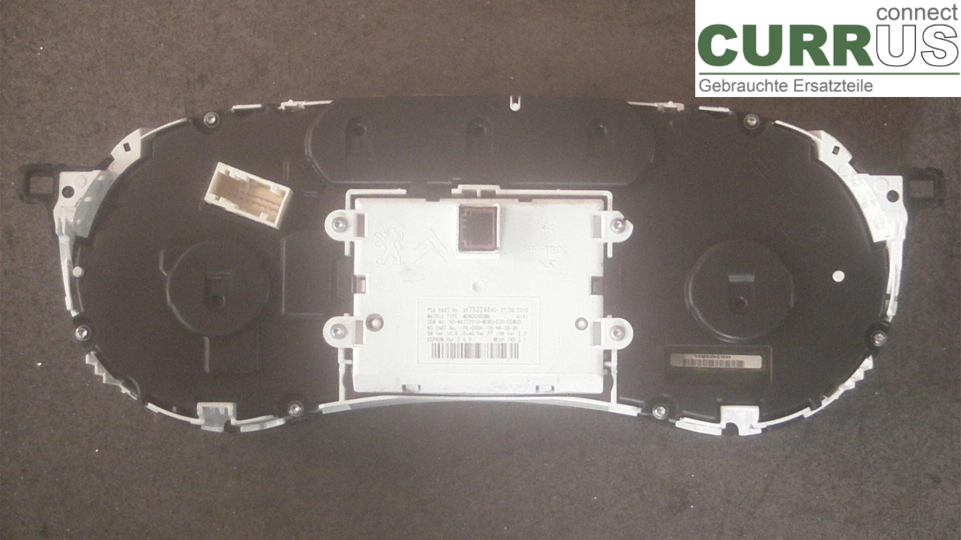  Instrument cluster / comb 9675324680 1.6HDI
