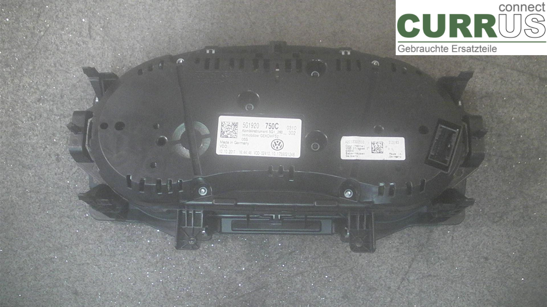  Instrument cluster / comb 5G1 920 750 C 1.4EDC4
