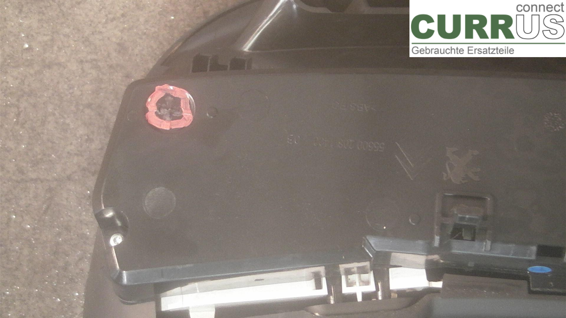  Instrument cluster / comb 9665612377 /LILLE TAP KNÆKKET INDVENDIG I HUS 1.6HDI