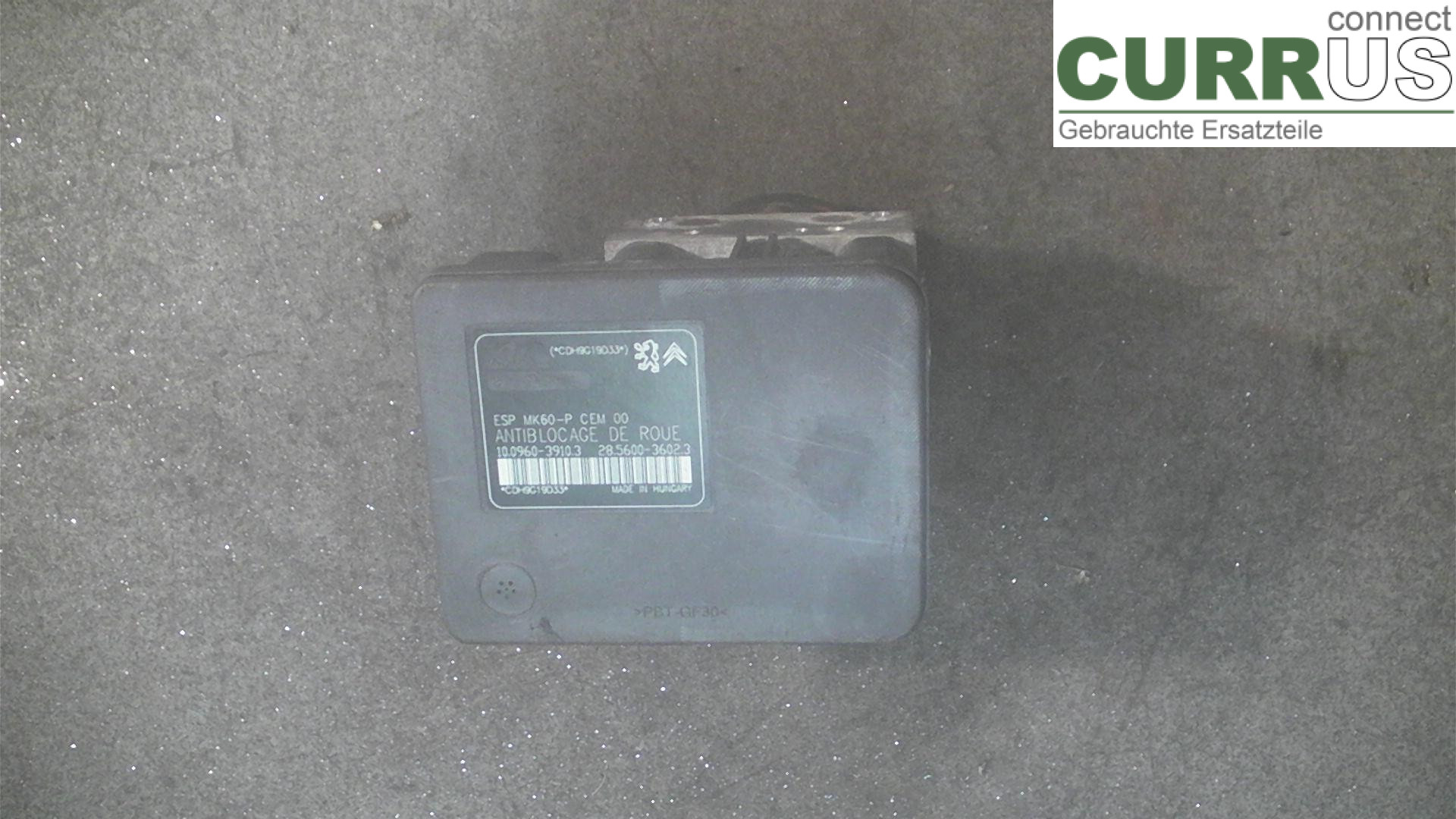  ABS Hydraulic unit 9666392480 1.6HDI