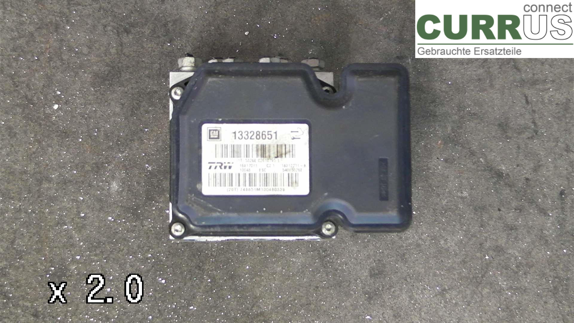  ABS Hydraulic unit 13328651 / AFKODET 2.0CDTI
