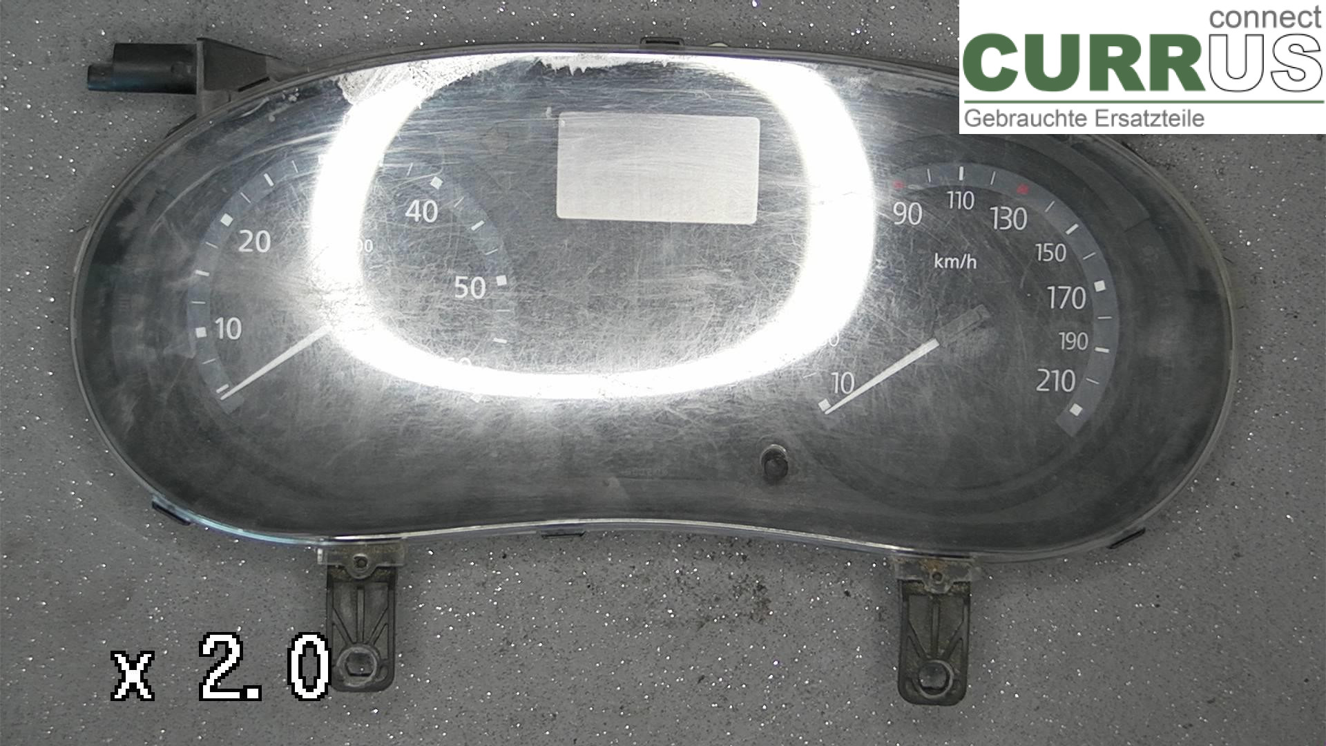  Instrumentpanel / kombiinstrument 8200283194 / SMÅRIDSER I GLAS 2.0DCI