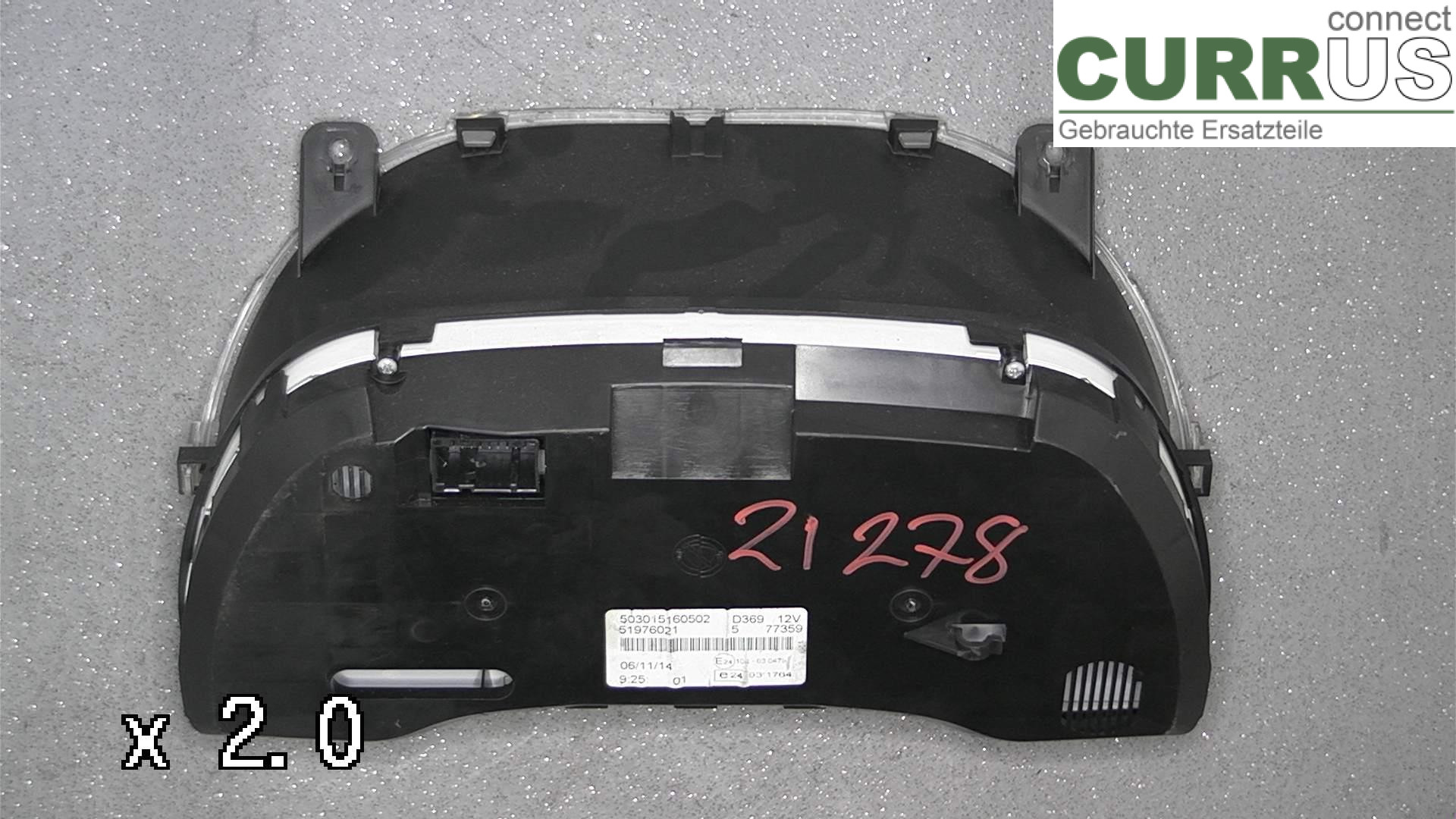  Instrument cluster / comb 51976021 1.3JTD