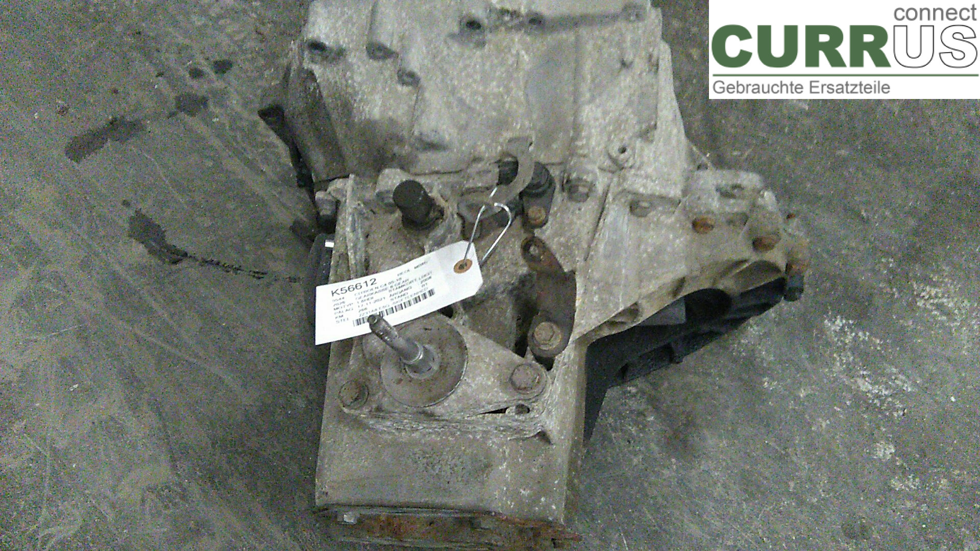  Gearbox (6-speed) 2231A8 E6G -SKIFTEENHED 1.6HDI