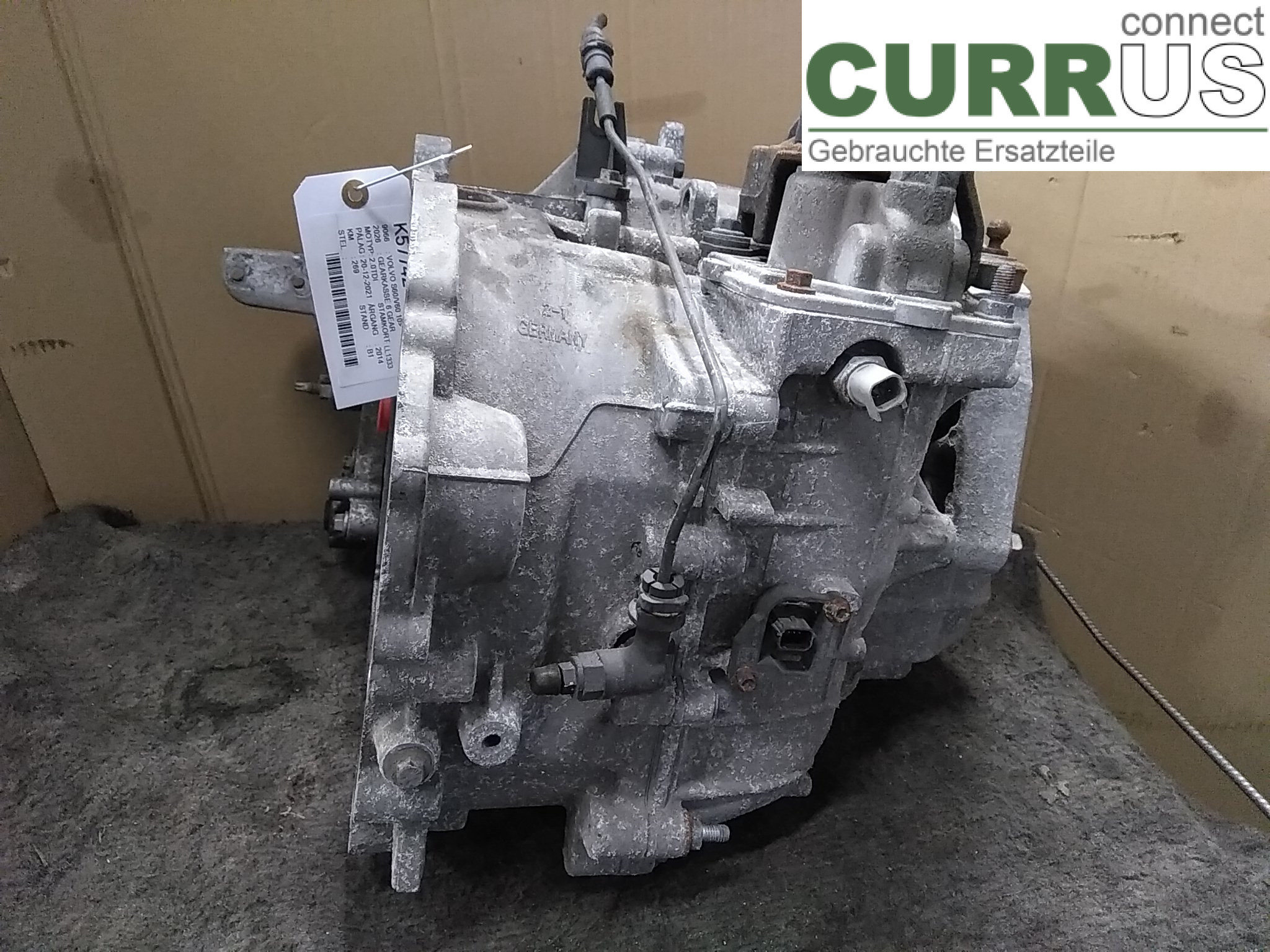  Gearbox (6-speed) 36000614 2.0TDI4