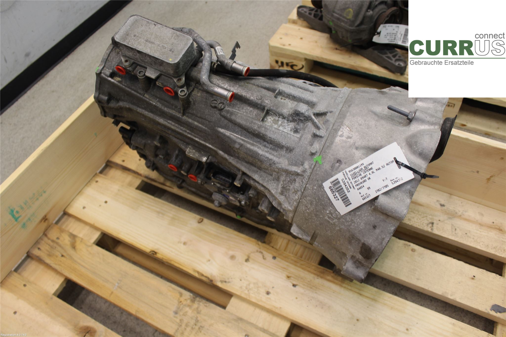PORSCHE CAYENNE 03- Gearbox (Automatic) 958300011MX 4,8L M48.52