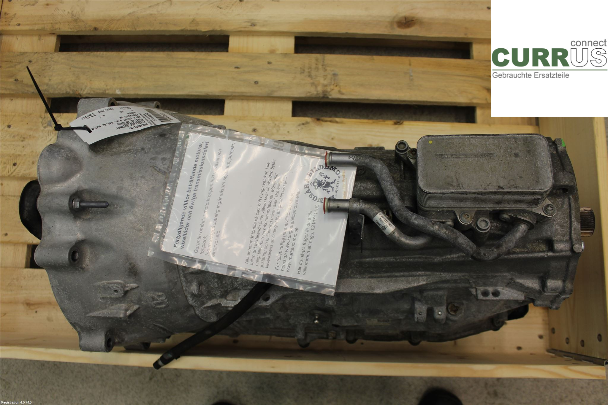 PORSCHE CAYENNE 03- Gearbox (Automatic) 958300011MX 4,8L M48.52