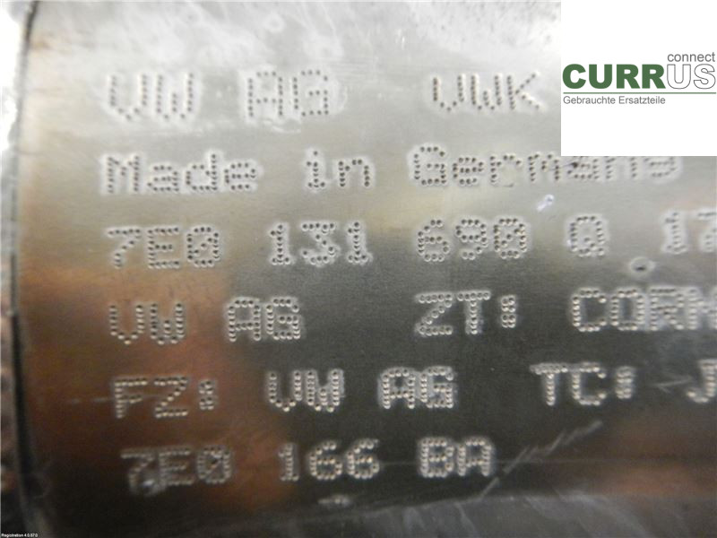 VW TRANSP/CARAVELLE 16- Katalysator 7E0254201SX 2,0L CXHA