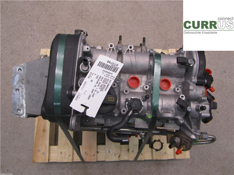 SKODA FABIA  15- Engine 04C100098GX 1.0L CHZC