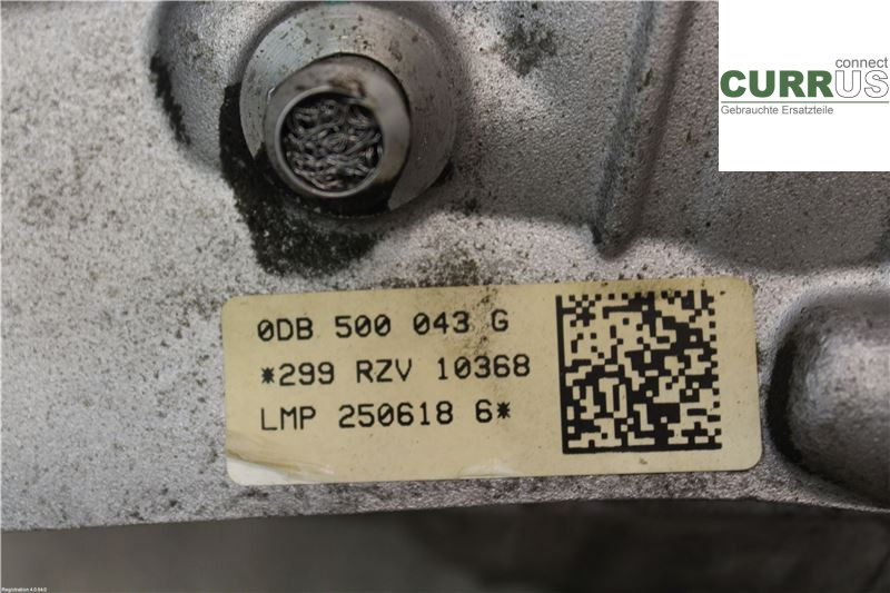 AUDI A4/S4  B9 16-19 Differential 0DB500043G 2.0L DETA