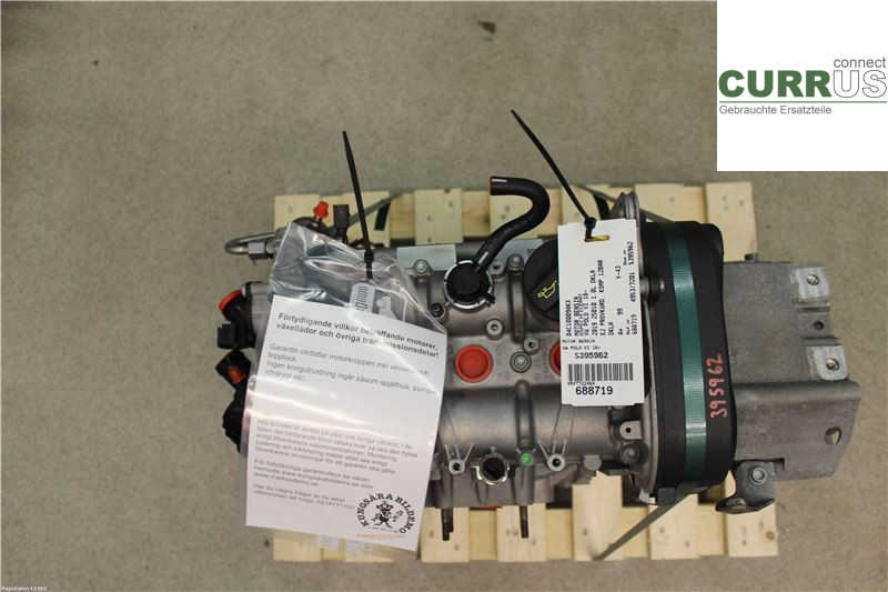 VW POLO VI 18- Motor 04C100098KX 1.0L DKLA