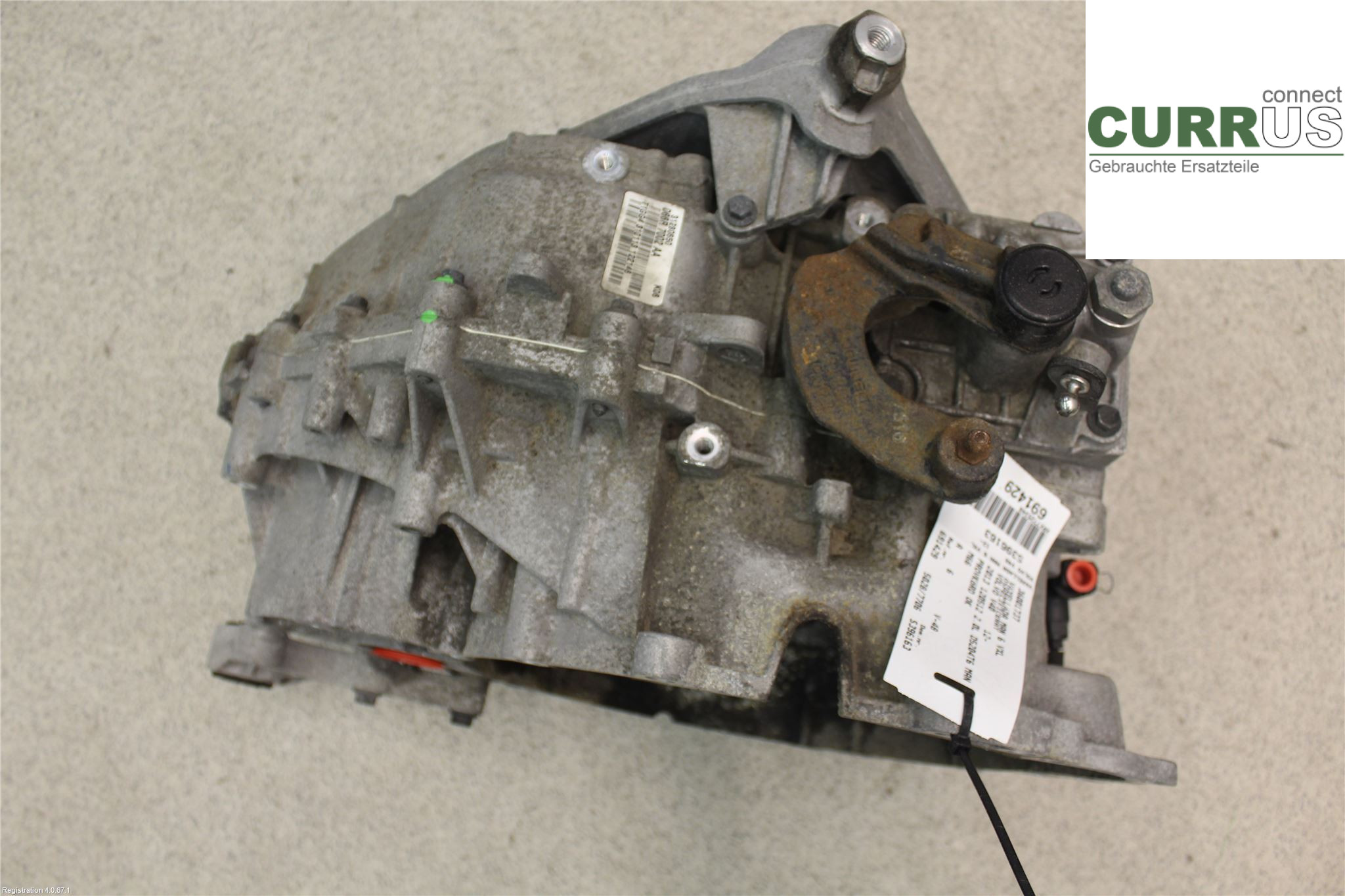 VOLVO V40  12-19 6-Gang-Getriebe 36001737 2.0L D5204T6