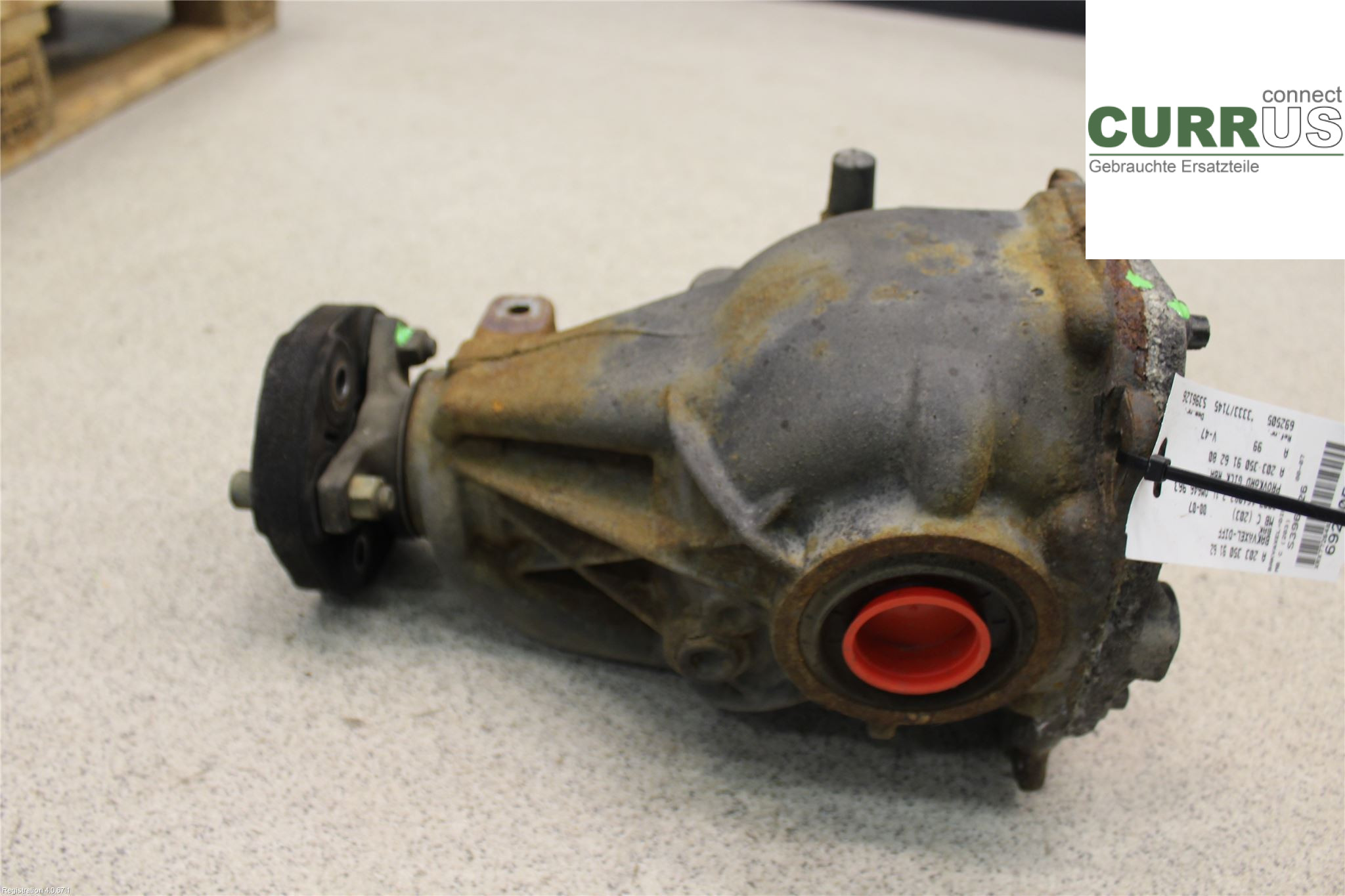 MB C (203)       00-07 Differential A2033509162 2.1L OM646.962