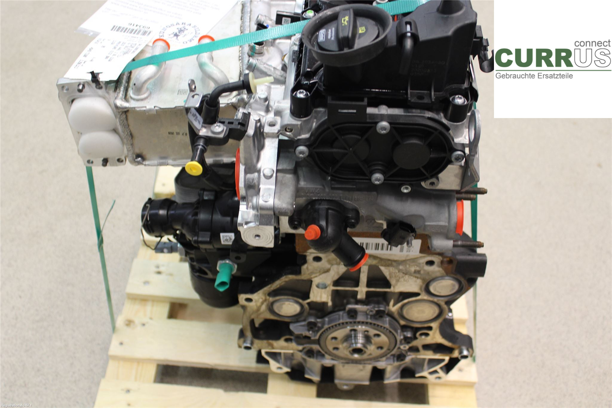 VW GOLF / E-GOLF VII   13-20 Engine 04L100038GX 2.0L DJGA