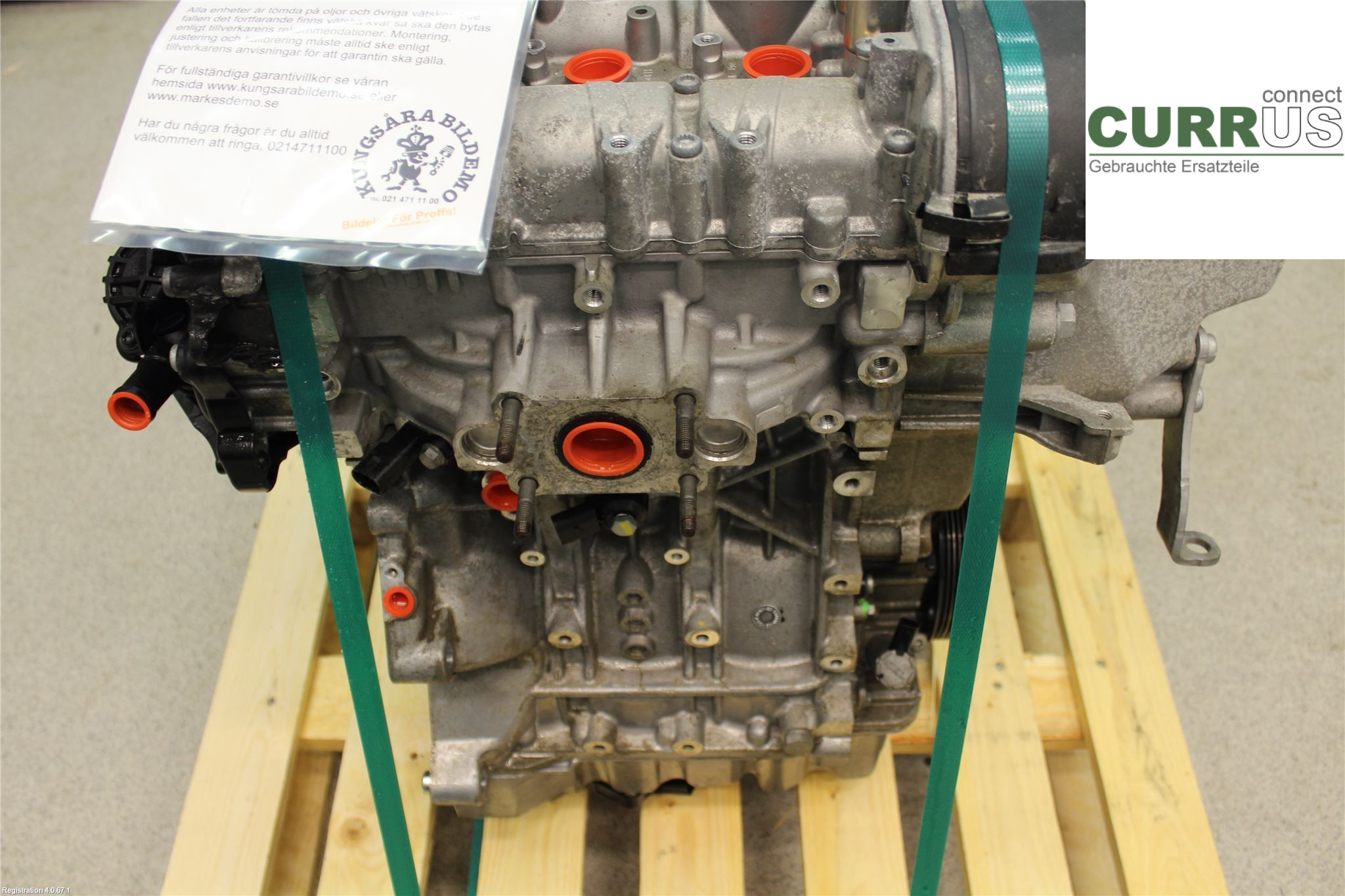 SKODA FABIA  15- Engine 04C100032EX 1.0L CHZB
