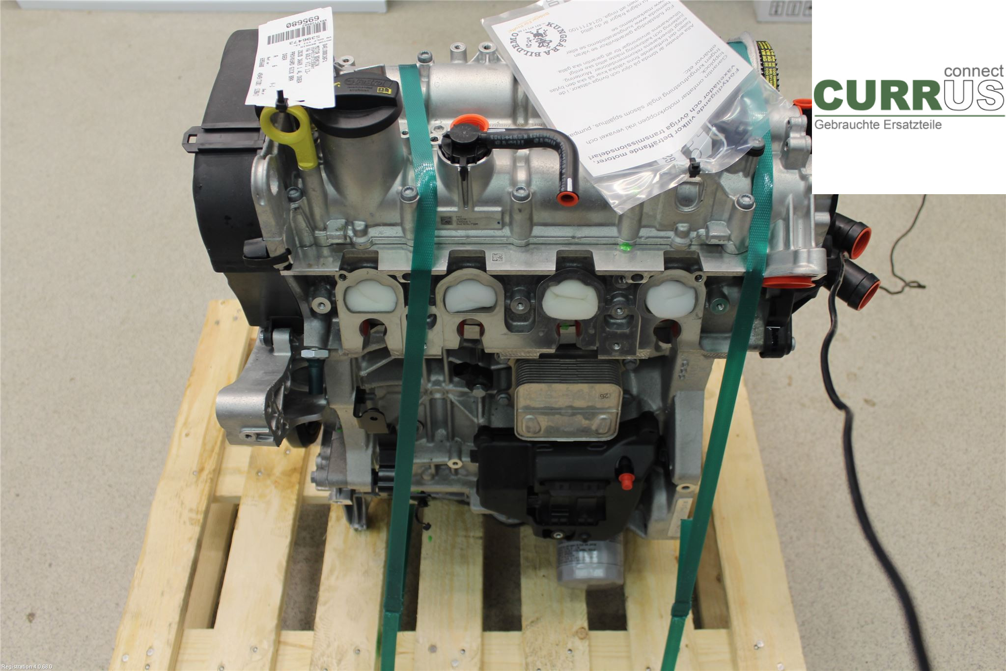 VW GOLF / E-GOLF VII   13-20 Motor 04E100038FX 1.4L DGEA