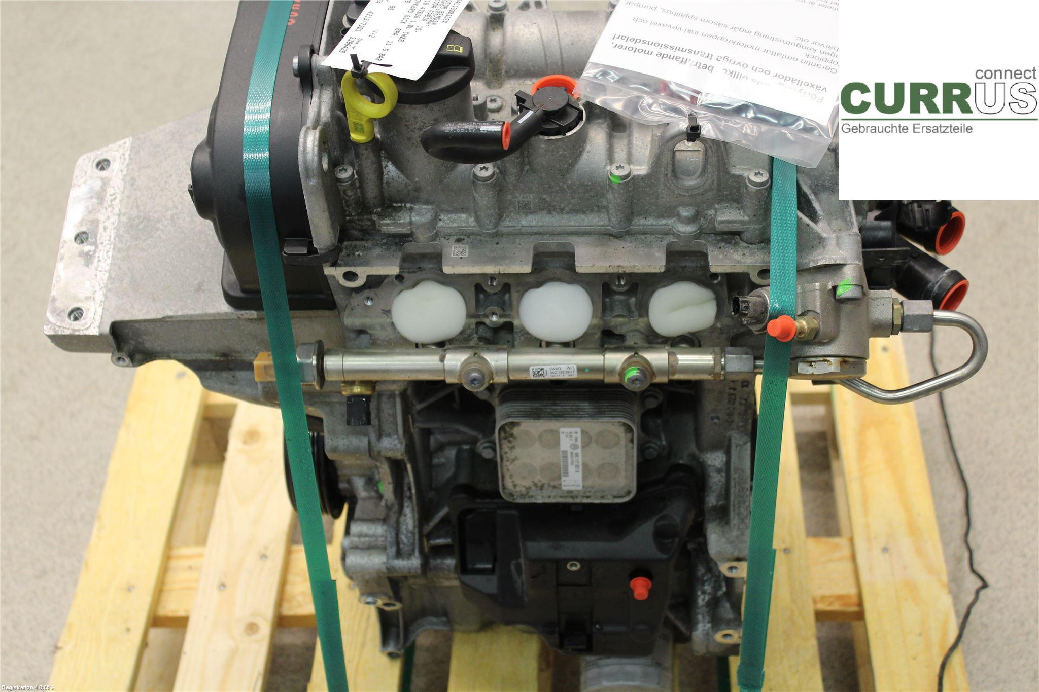 SKODA FABIA  15- Engine 04C100032EX 1.0L CHZB