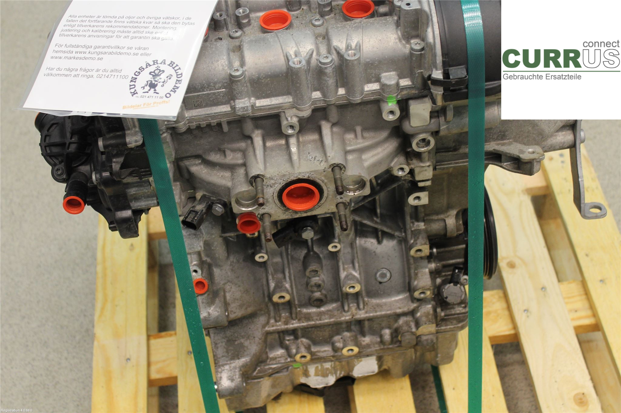 SKODA FABIA  15- Engine 04C100032EX 1.0L CHZB