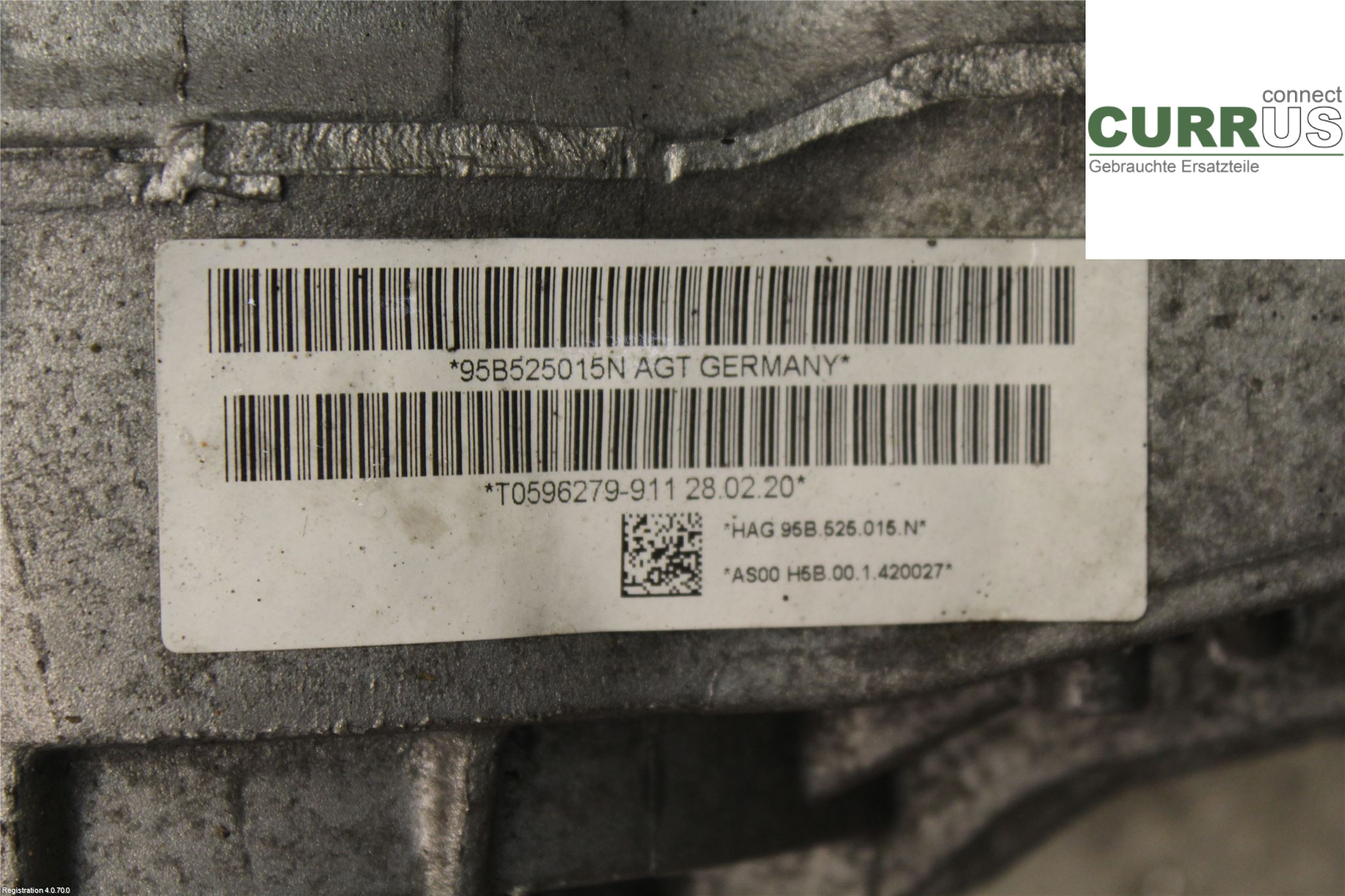 PORSCHE MACAN 14- Differential 95B525015N  2.9L DGR