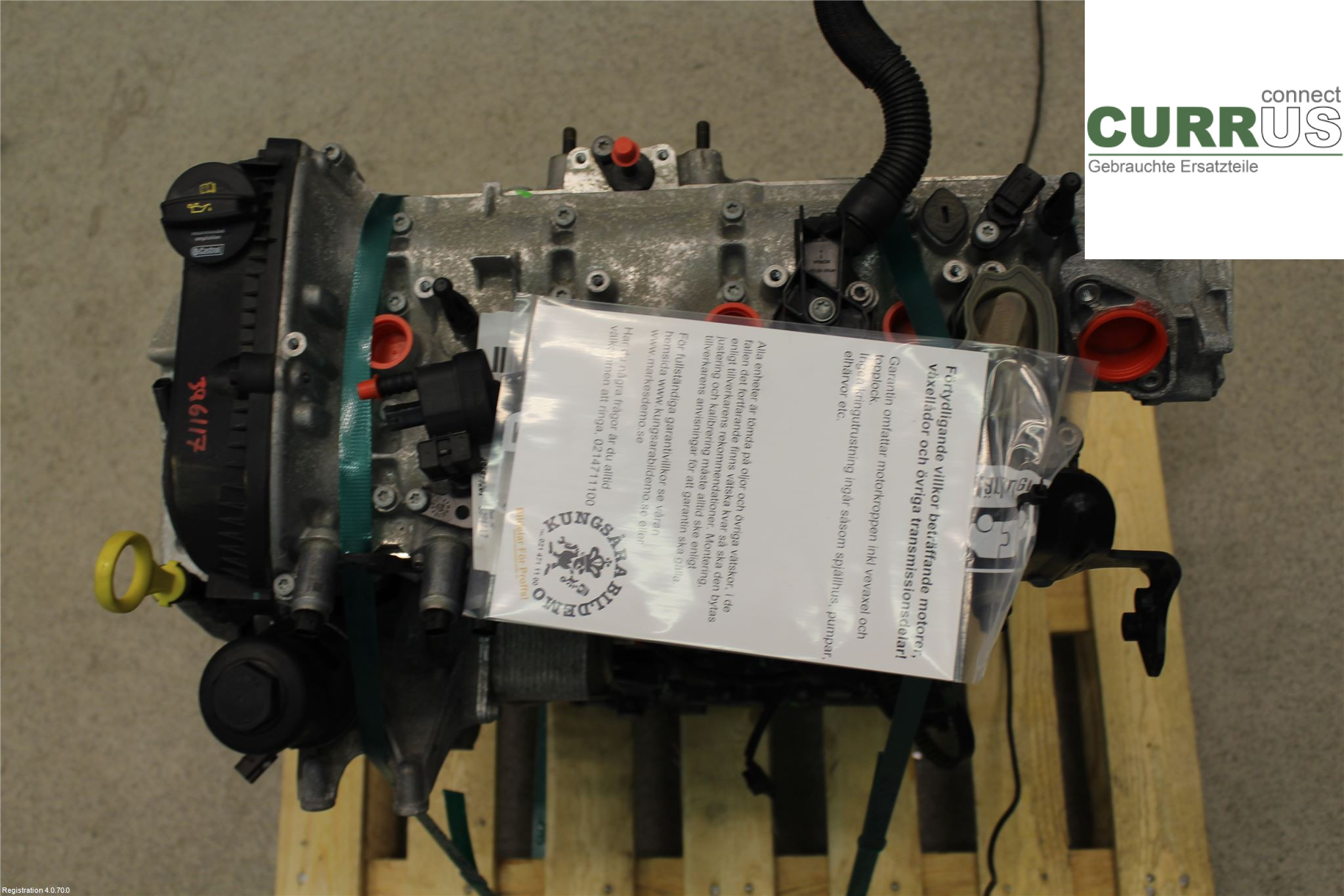 VW T-ROC  18- Motor 06K100040CX 2.0L CZPB