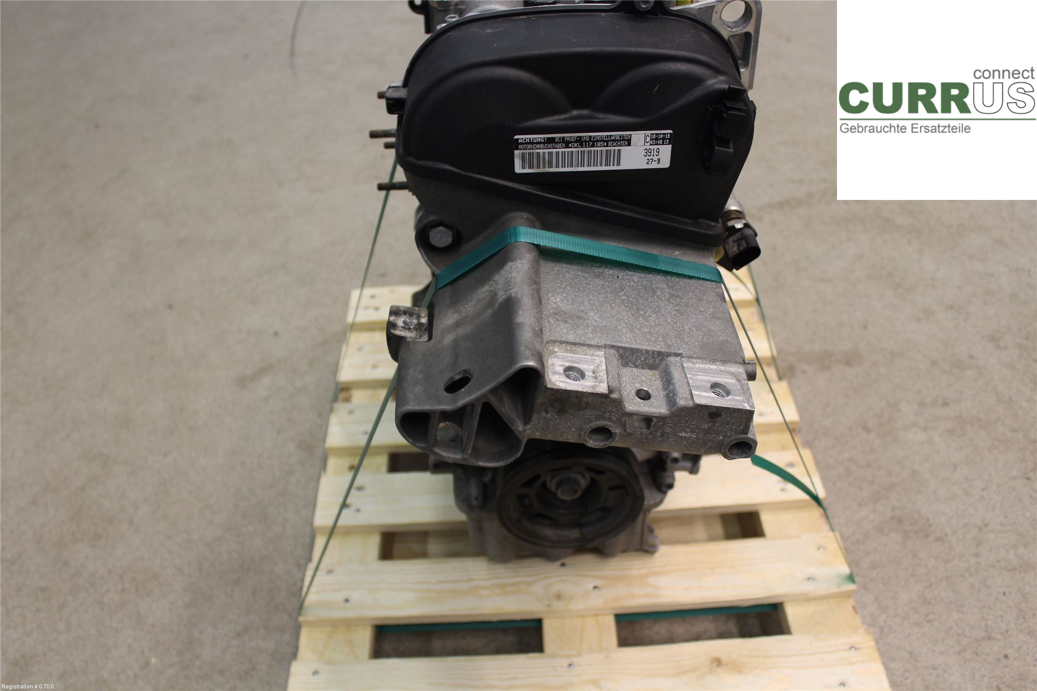VW POLO VI 18- Motor 04C100098KX 1.0L DKLA