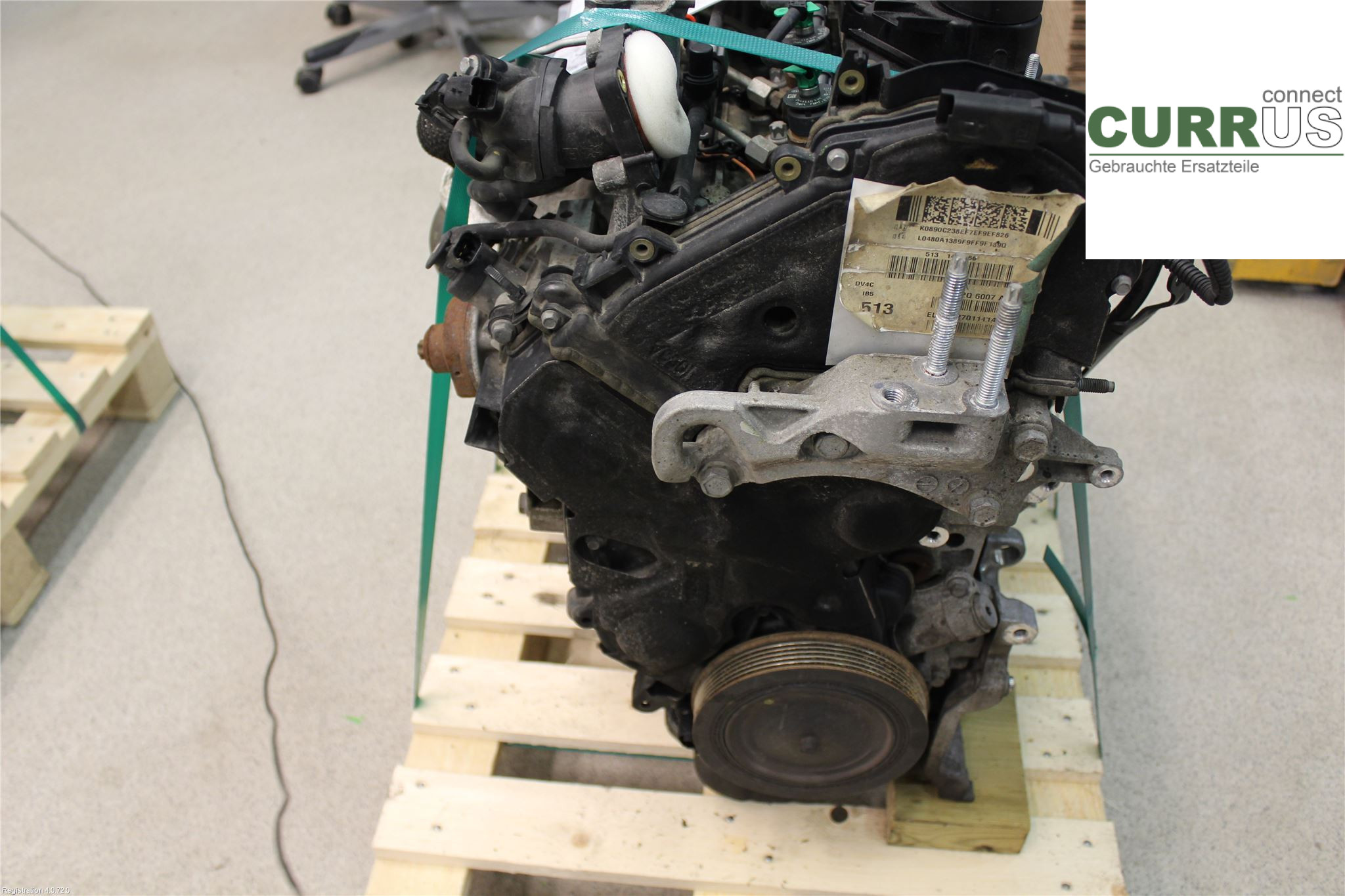 FORD FIESTA     09-12 Motor 1763651 1.4L KVJA