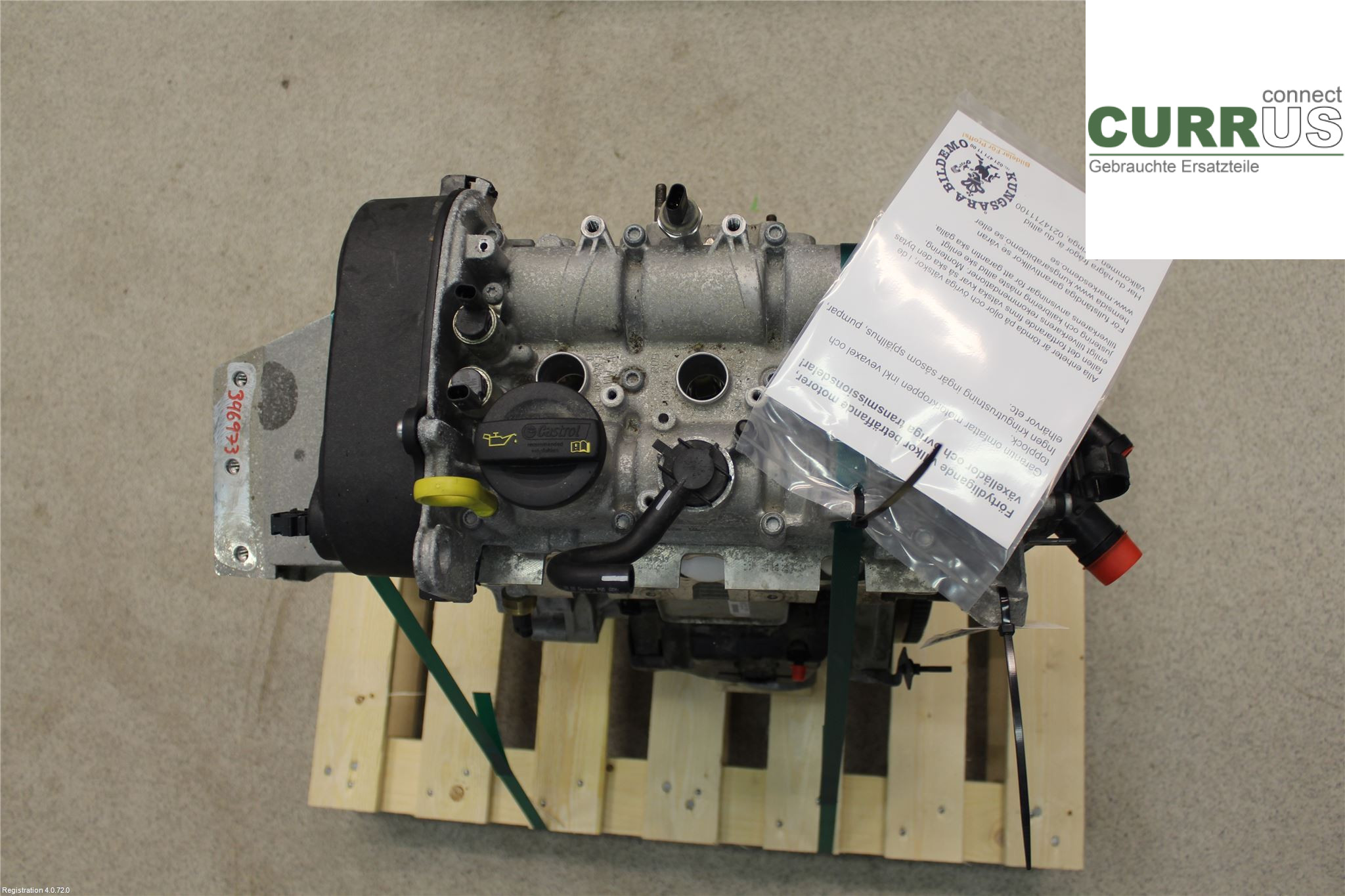 SKODA FABIA  15- Engine 04C 100 098 KX 1.0L DKLD