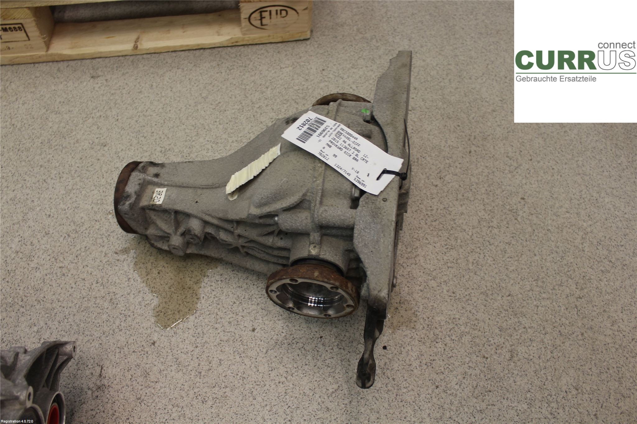 AUDI A6 ALLROAD 4G  12-18 Differentiel 0BC500044A 3.0L CRTE