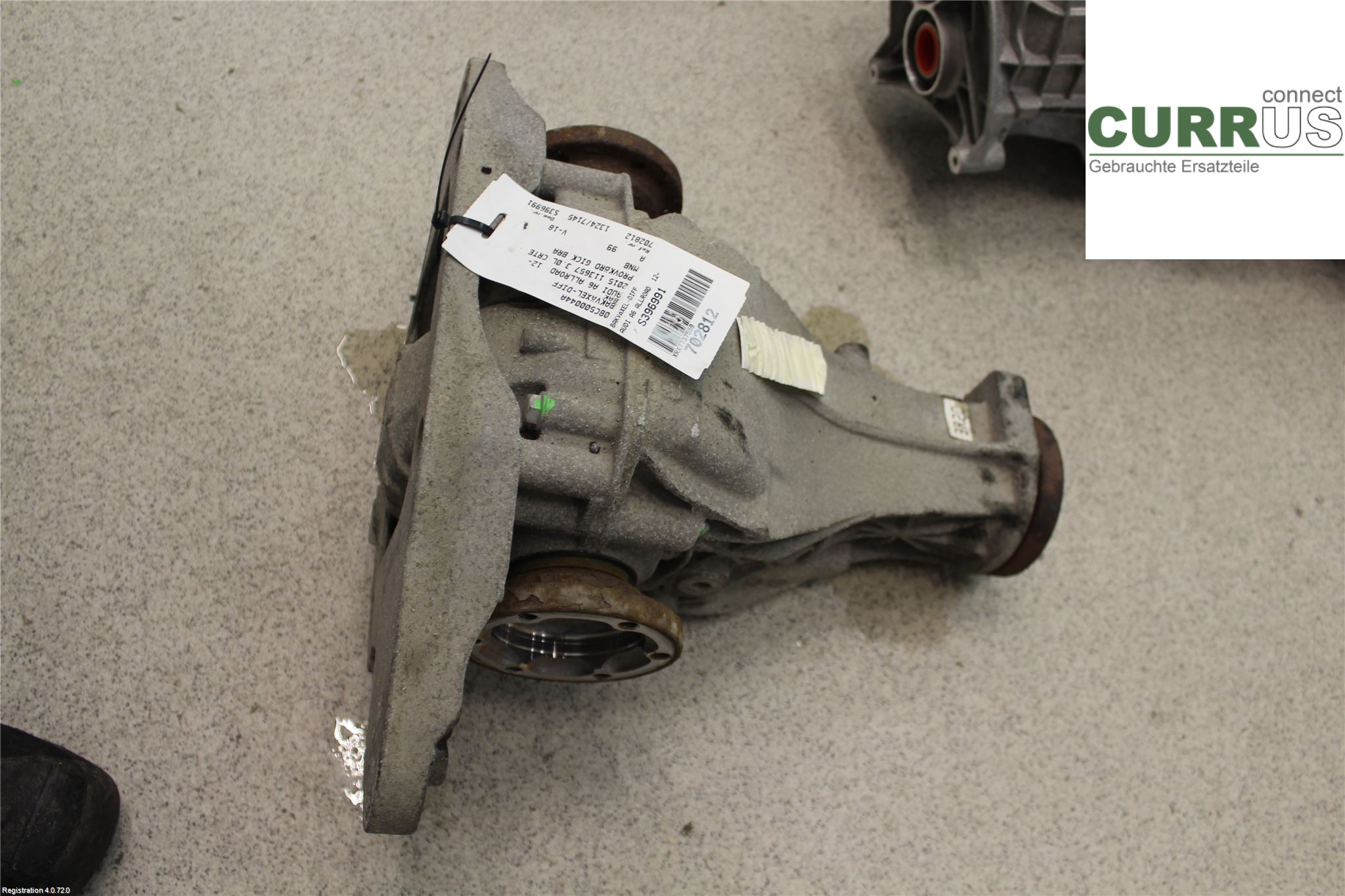 AUDI A6 ALLROAD 4G  12-18 Differentiel 0BC500044A 3.0L CRTE