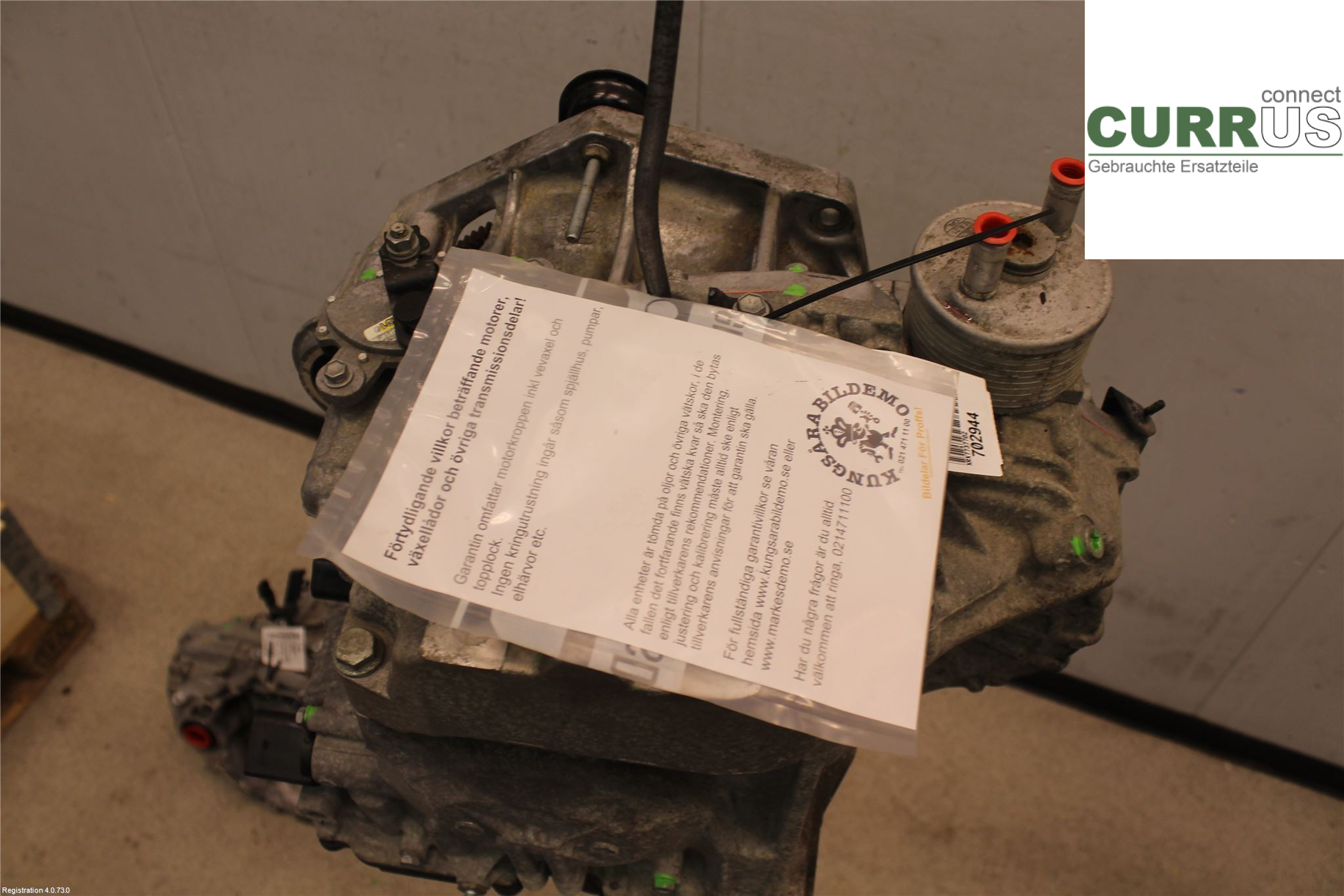 VW BEETLE     98-10 Gearbox (Automatic) 09G300035JX 1.8L AWV