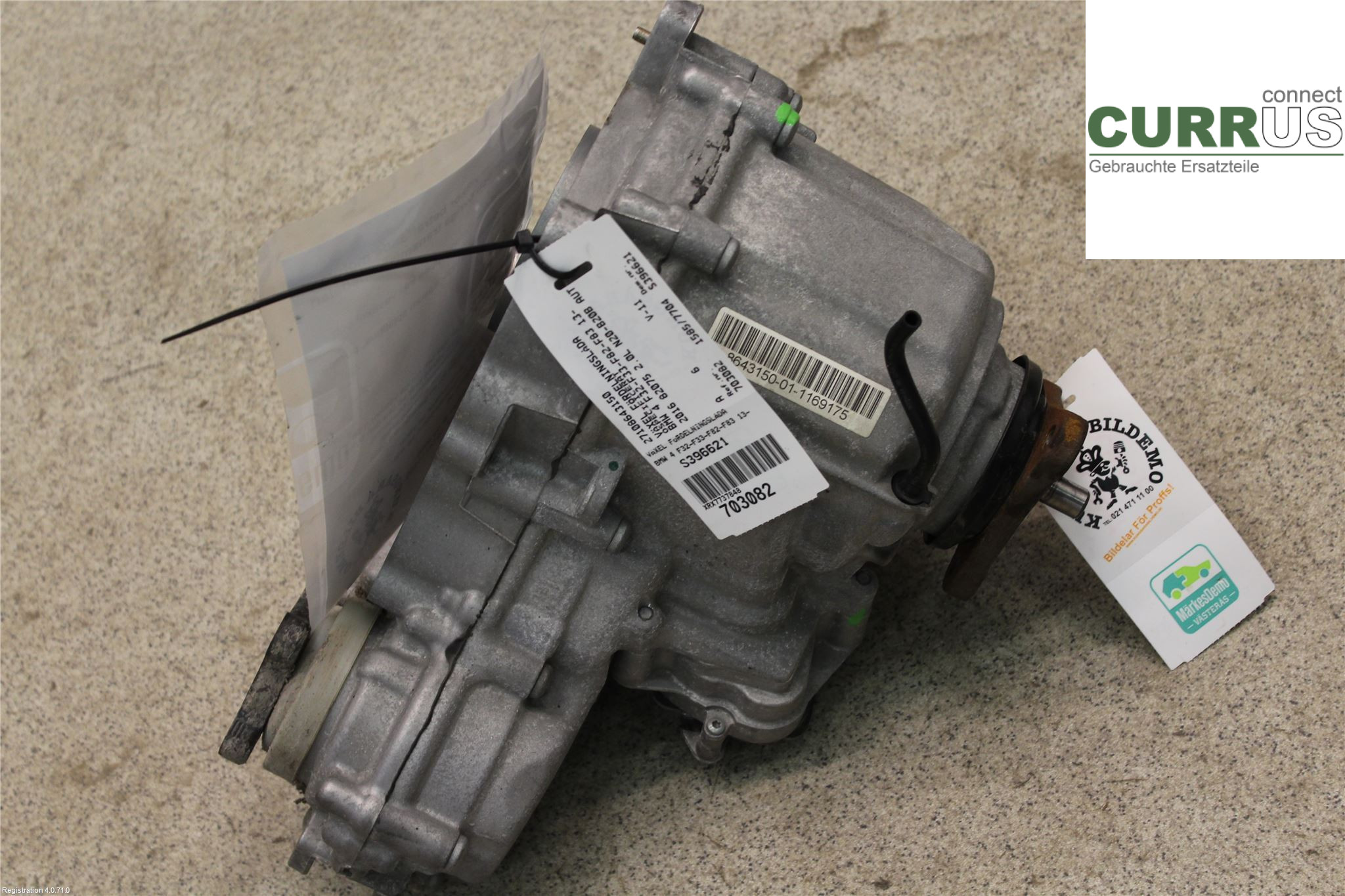 BMW 4 F32/F33/F82/F83  13-20 Verteilergetriebe 27108643150 2.0L N20-B20B