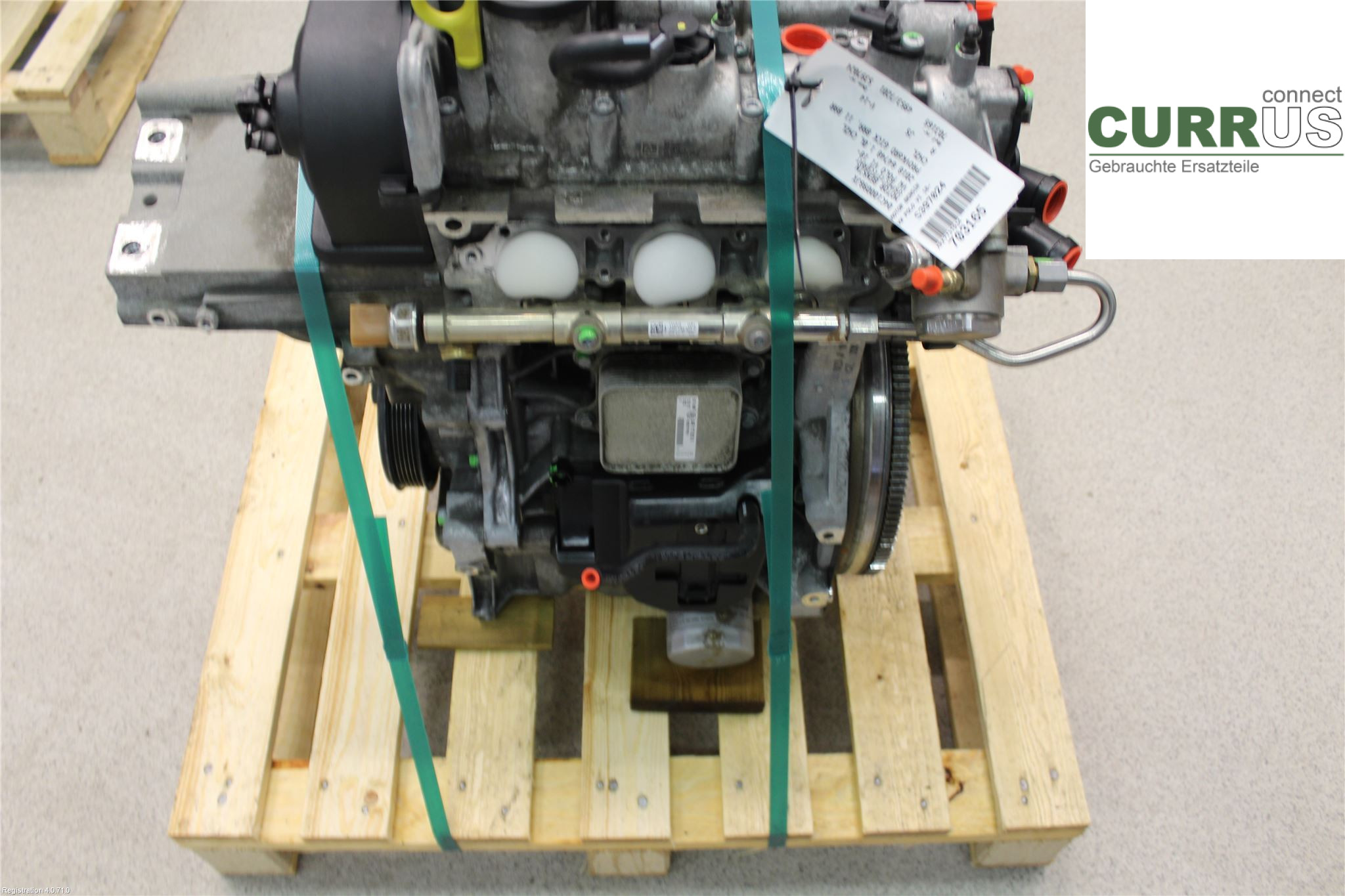 VW POLO VI 18- Motor 04C100098JX 1.0L CHZL