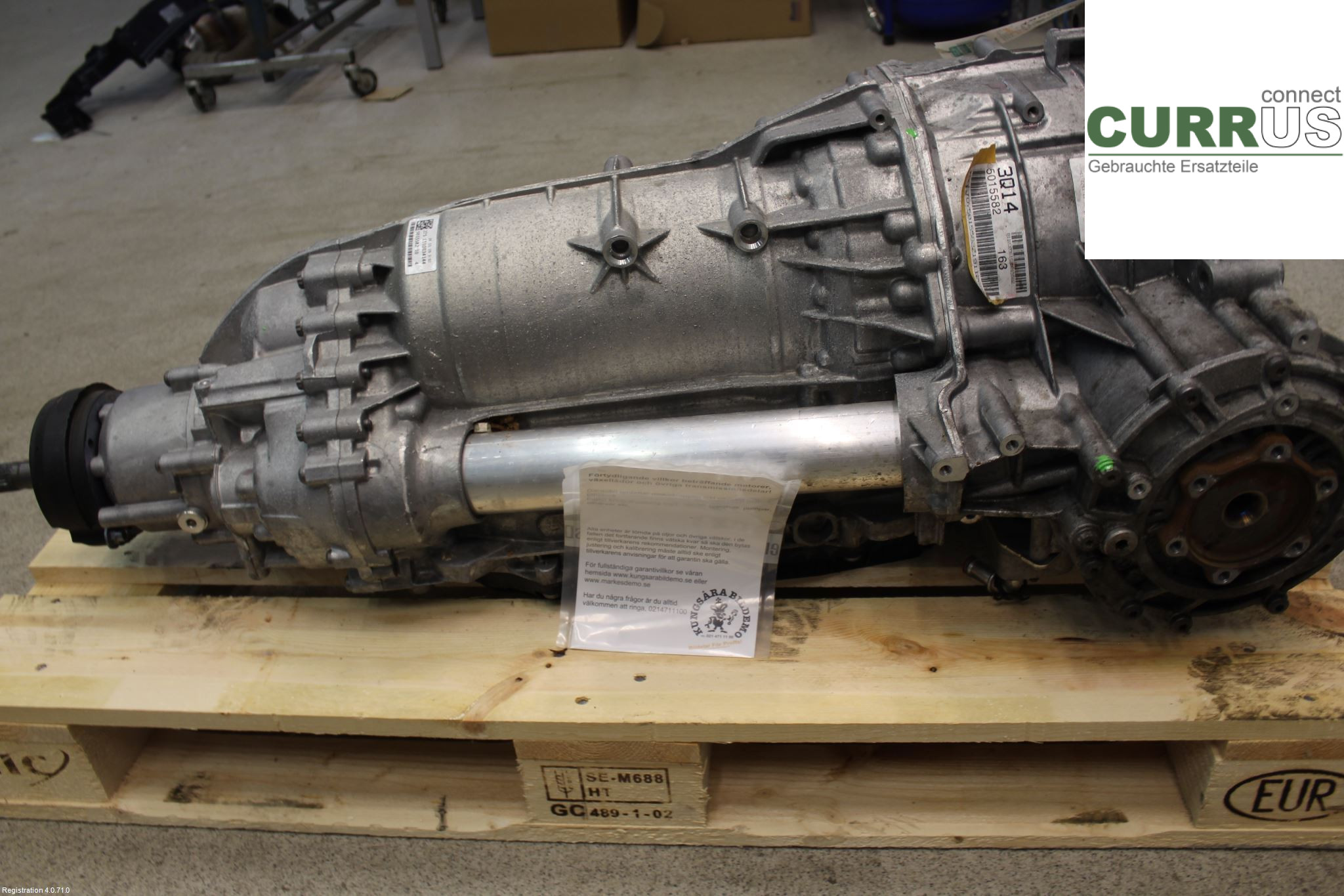 AUDI A4/S4 B9 20- Gearbox (Automatic) 0D5300041D001 2.9L DECA