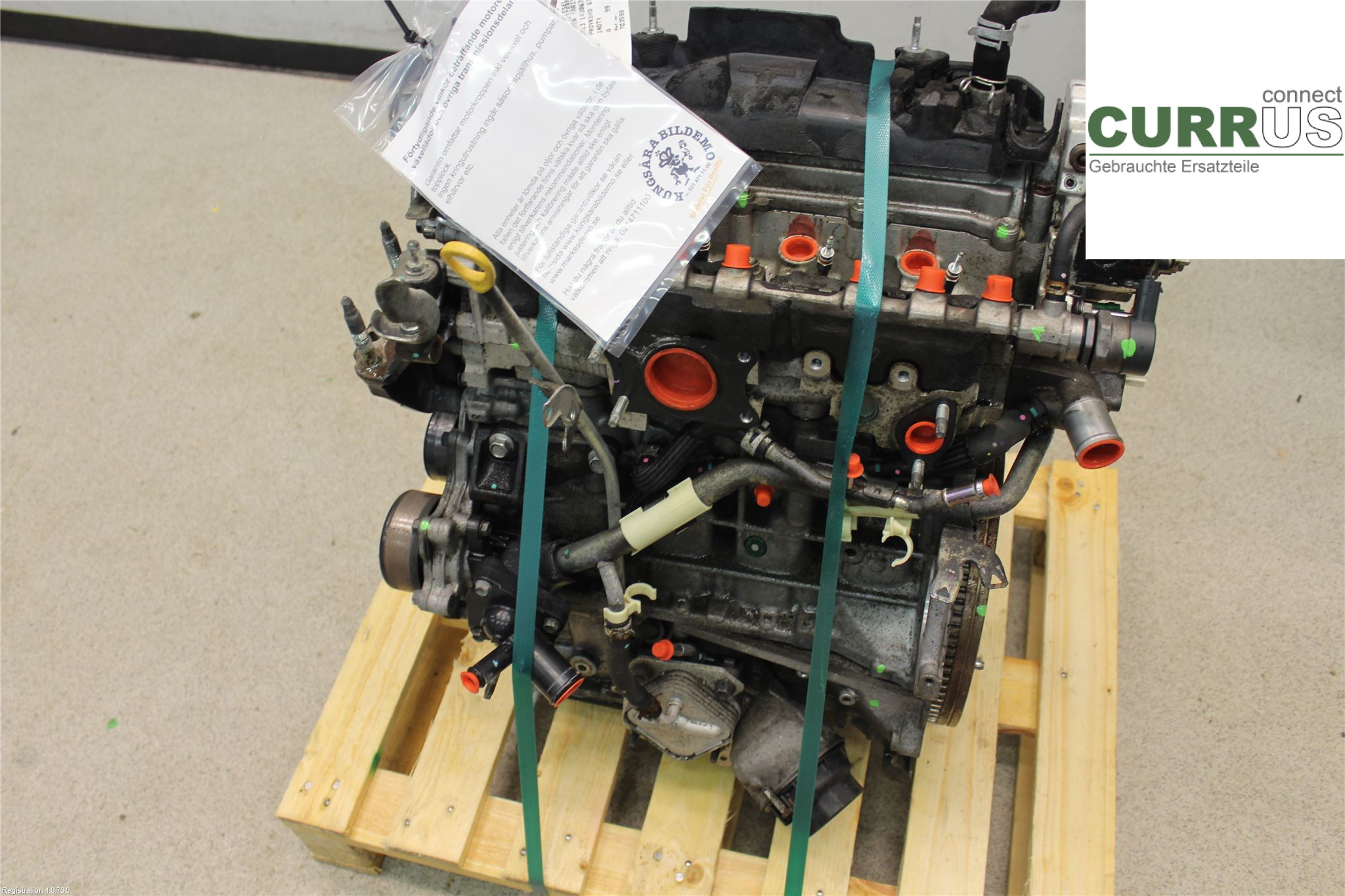 TOYOTA YARIS       12-14 Motor 190000N051 1.4L 1ND-TV
