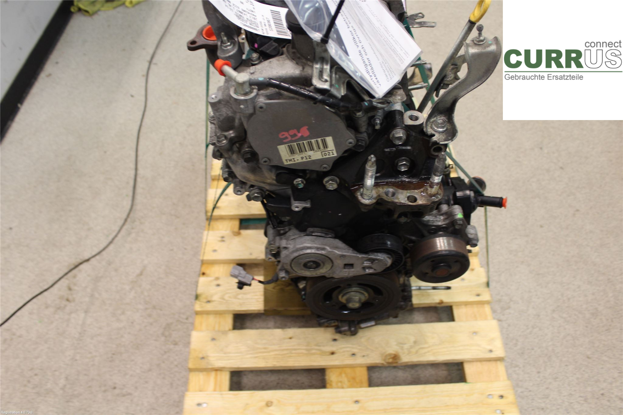 TOYOTA YARIS       12-14 Motor 190000N051 1.4L 1ND-TV