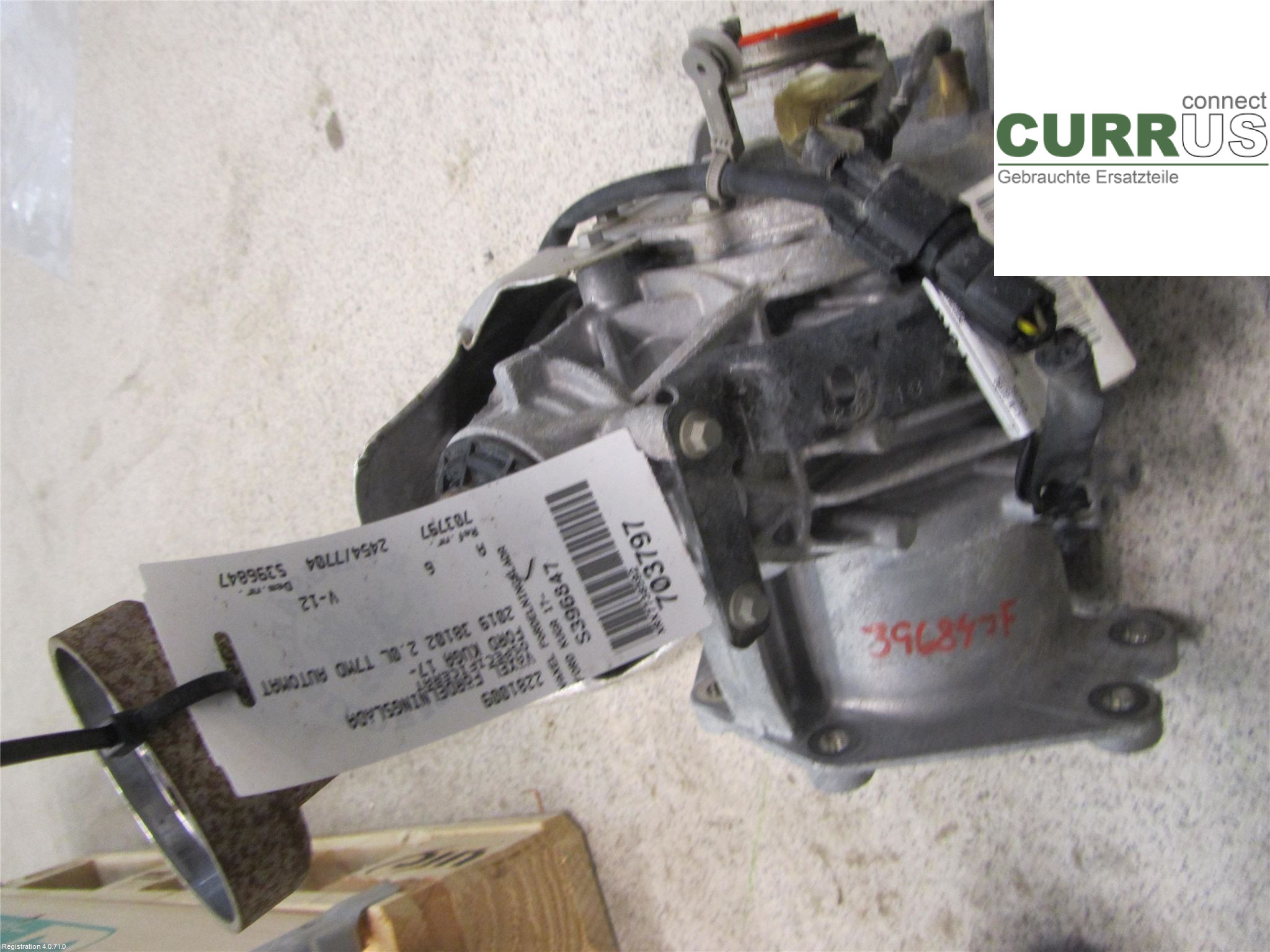 FORD KUGA  17-19 Verteilergetriebe 2281009 2.0L T7MD