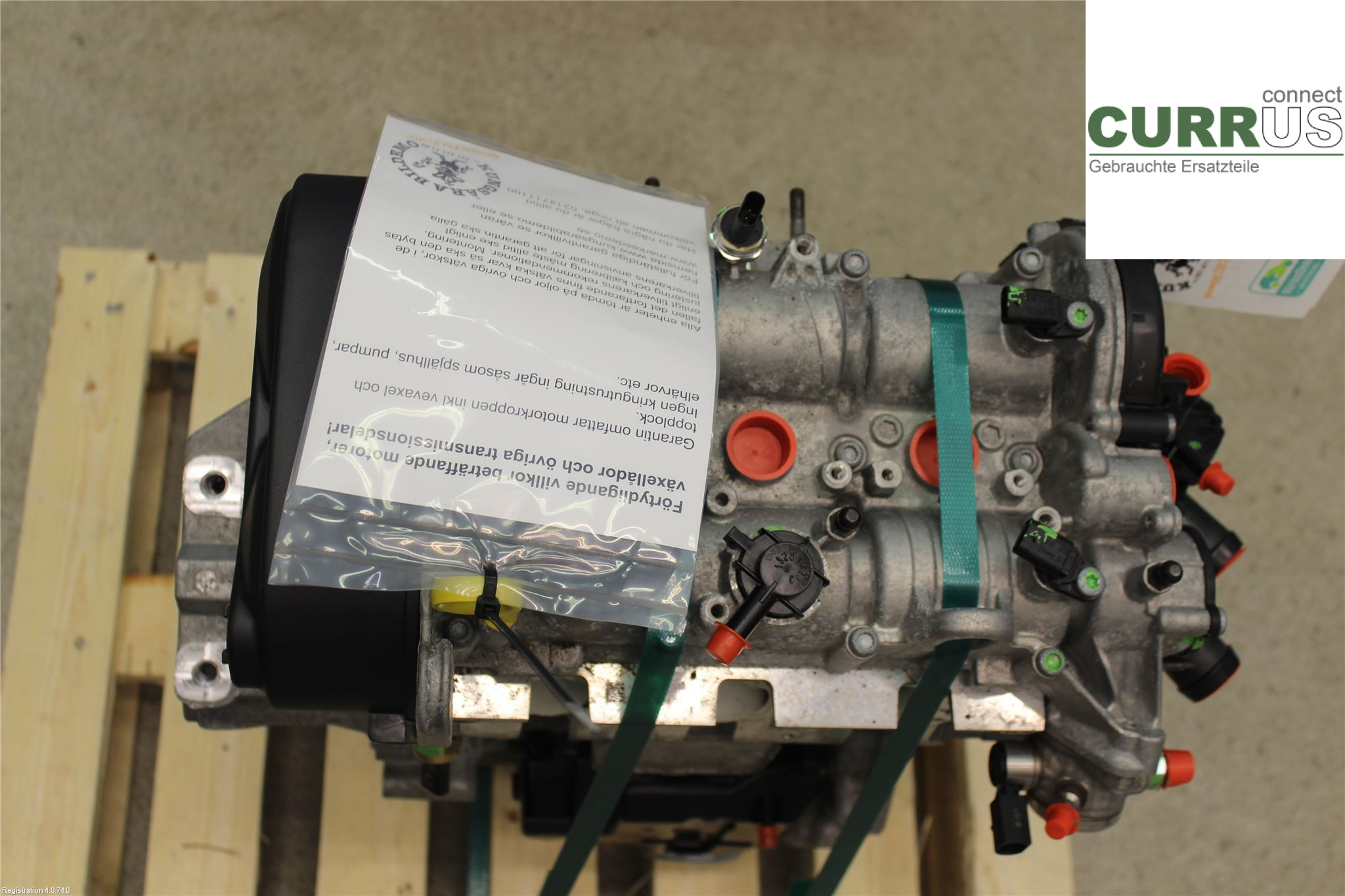 VW UP! / E-UP! Motor 04C100032RX 1.0L DKRA