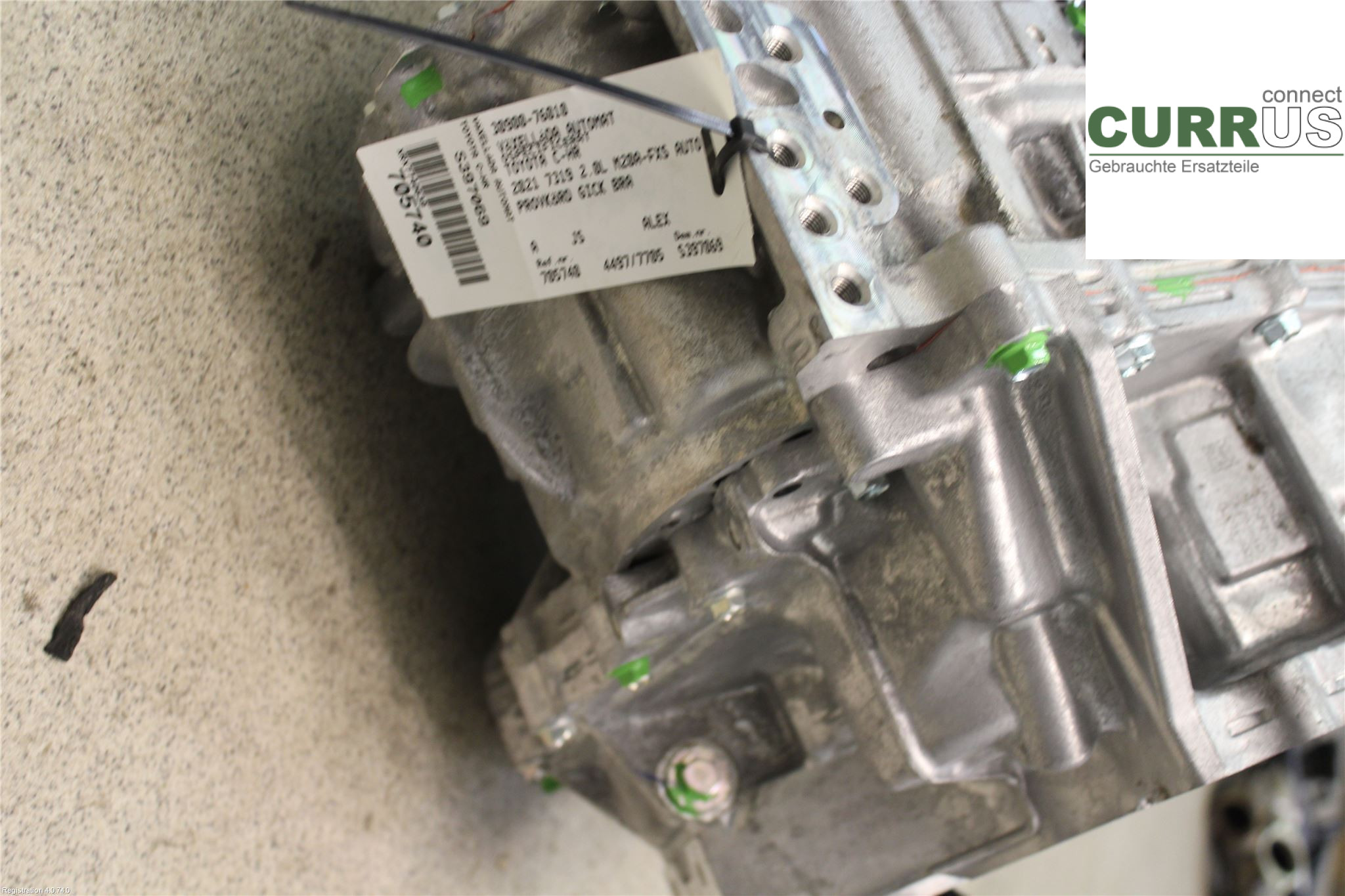 TOYOTA C-HR 16-23 Gearbox (Automatic) 30900-76010 2.0L M20A-FXS