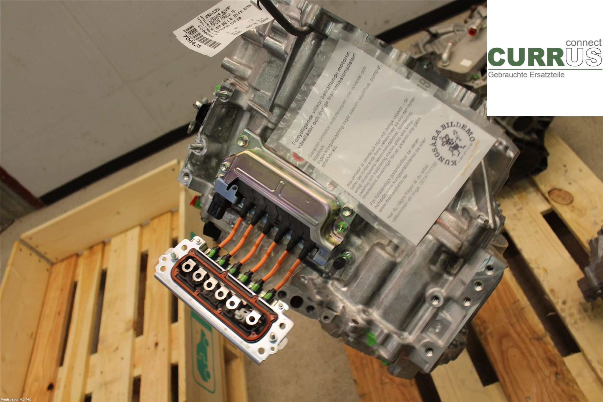 TOYOTA COROLLA 19- Gearbox (Automatic) 30900-02050 1.8L 2ZR-FXE