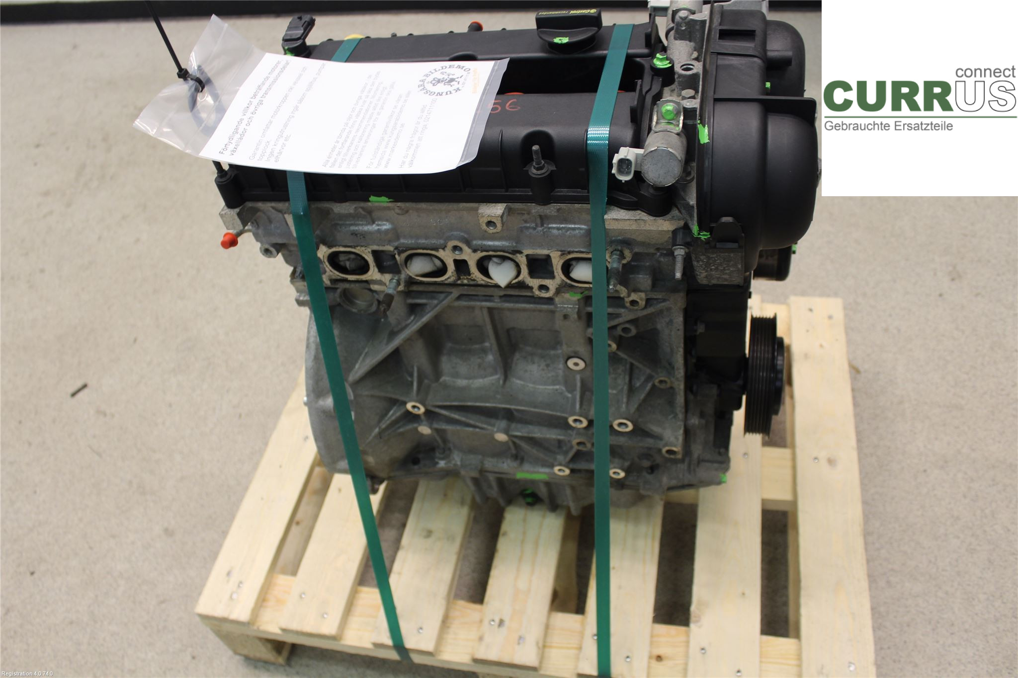 FORD B-MAX Motor 1537995 1.6L IQJC
