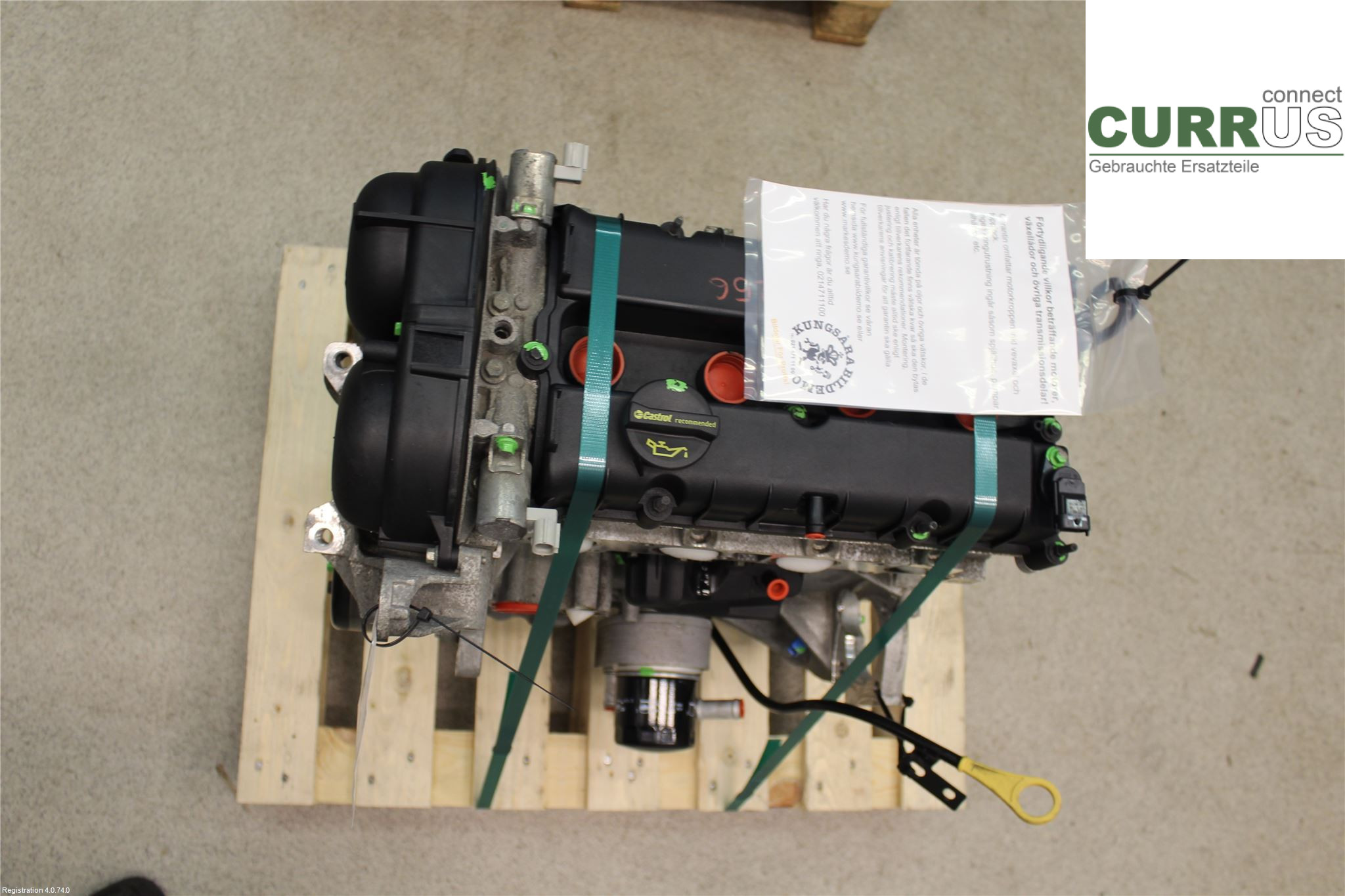 FORD B-MAX Motor 1537995 1.6L IQJC