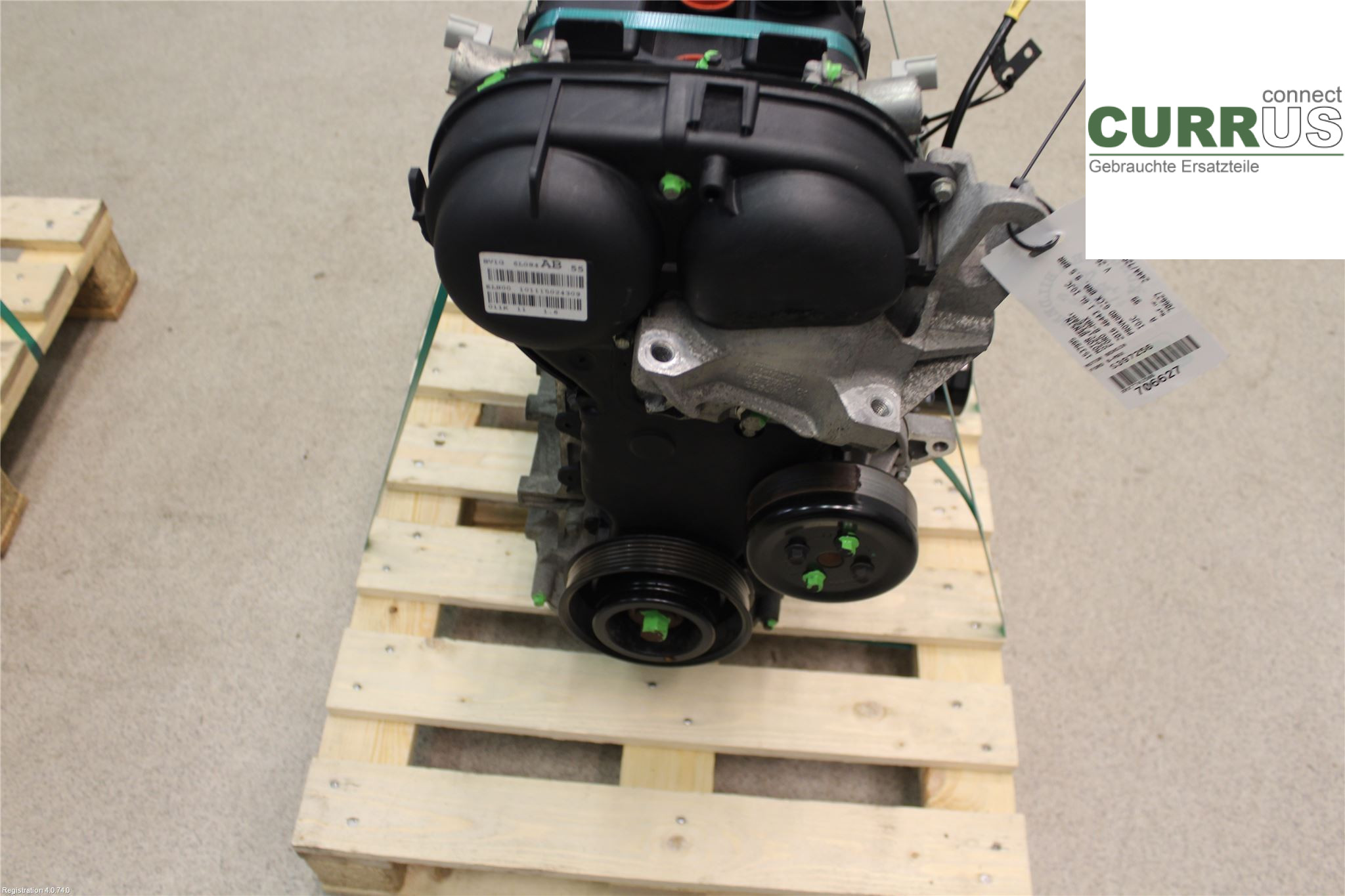 FORD B-MAX Motor 1537995 1.6L IQJC