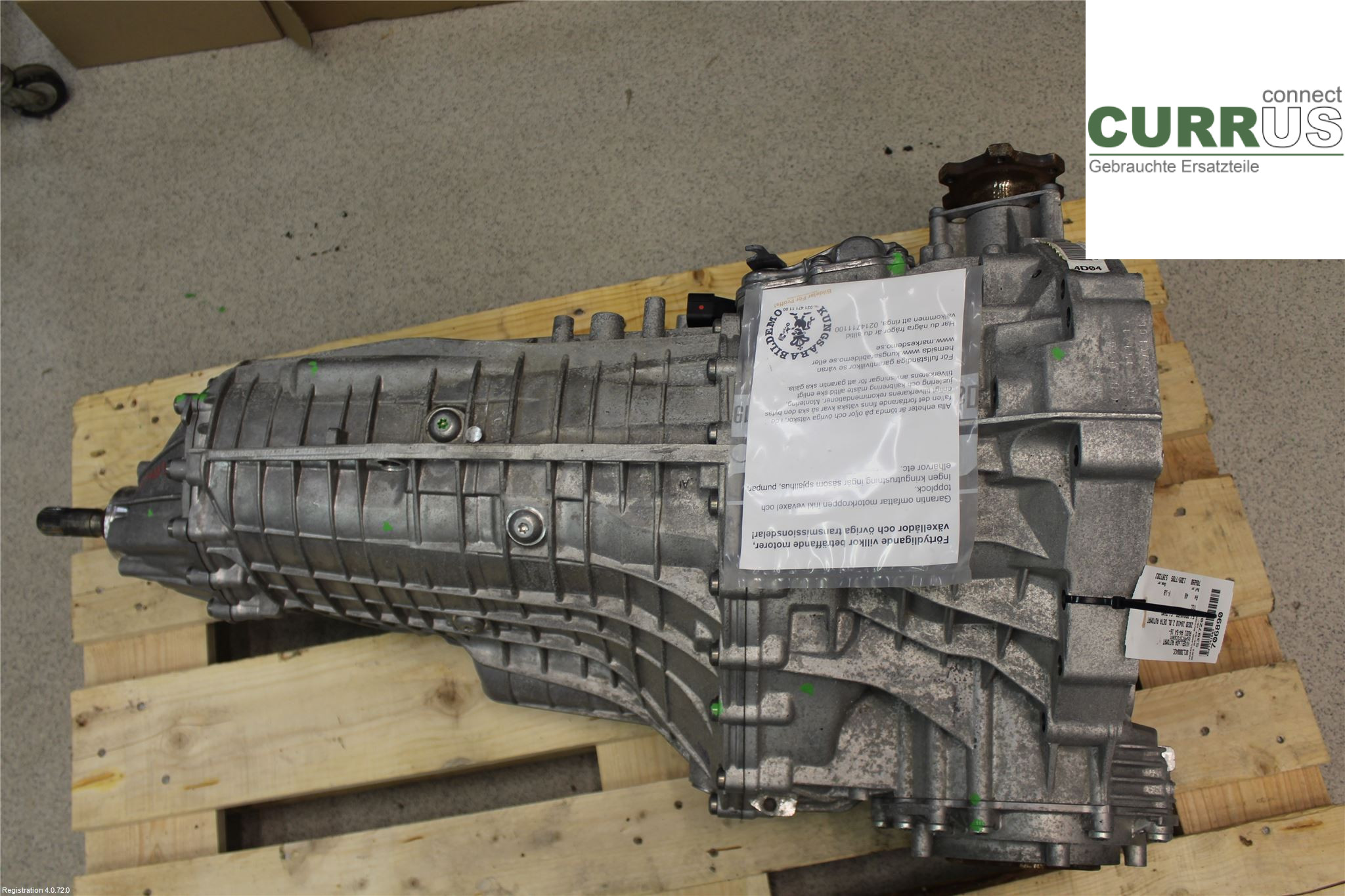AUDI A4/S4  B9 16-19 Gearbox (Automatic) 0CL300042C 2.0L DETA